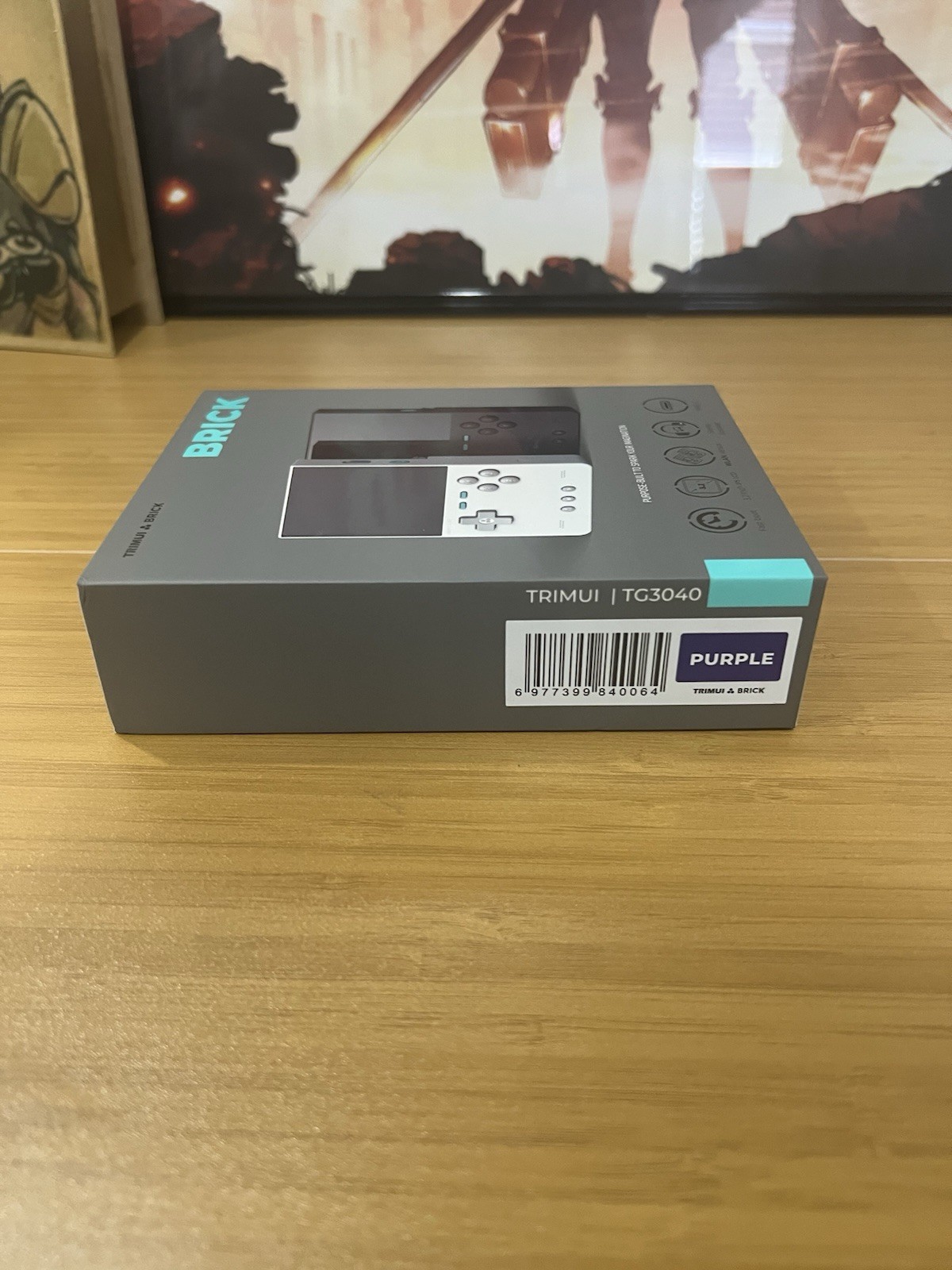 TrimUI Brick Purple Open Source Handheld Game Console with 64GB