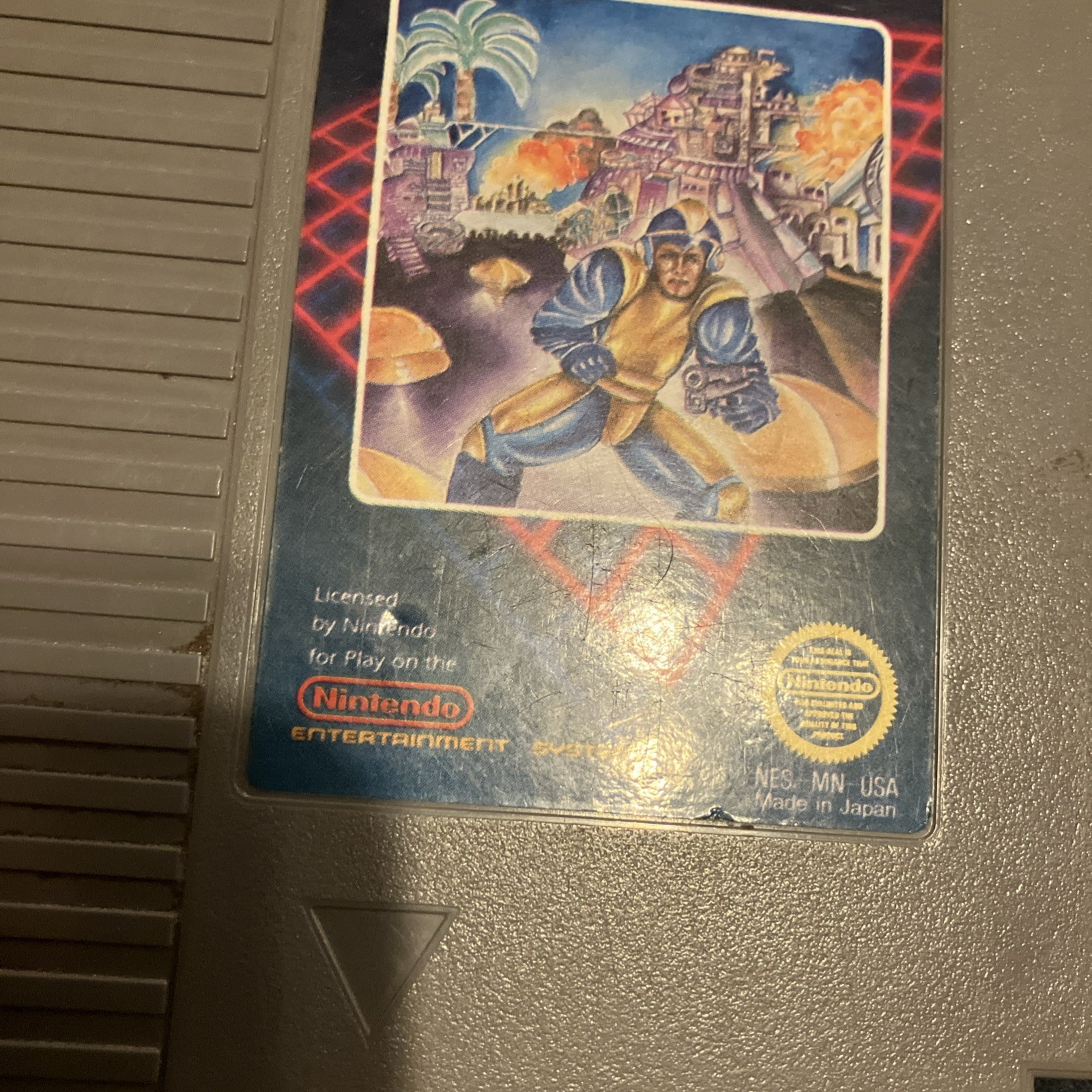 Mega Man (Nintendo Entertainment System, 1987) NES Authentic Cartridge w/sleeve