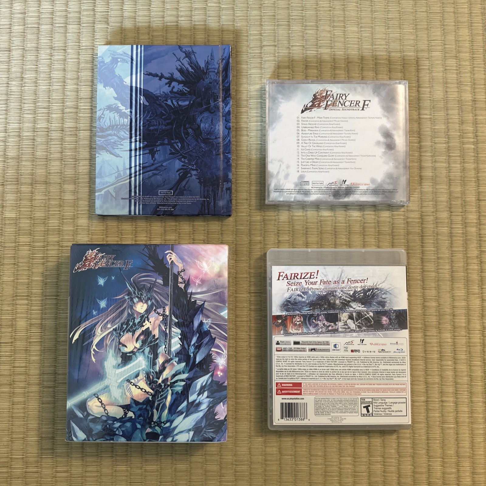 Fairy Fencer F Limited Edition With Beanie PS3 NIS America
