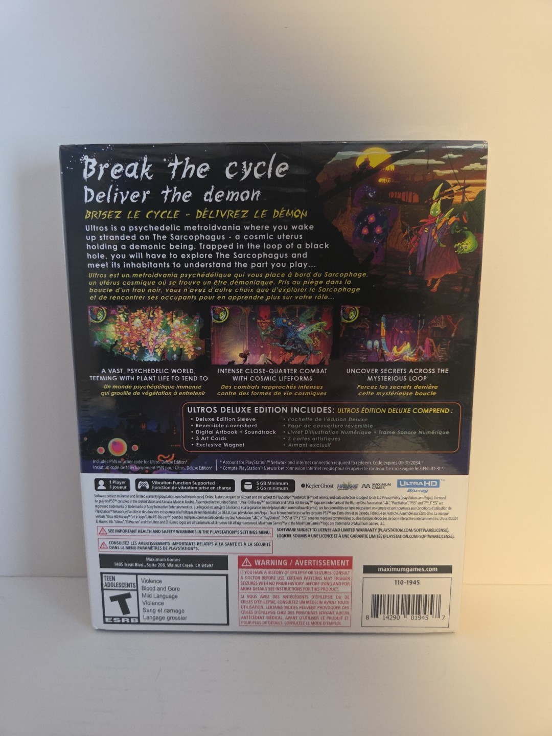Ultros Deluxe Edition PlayStation 5, 2024 – Kepler Ghost, Maximum Games – Sealed