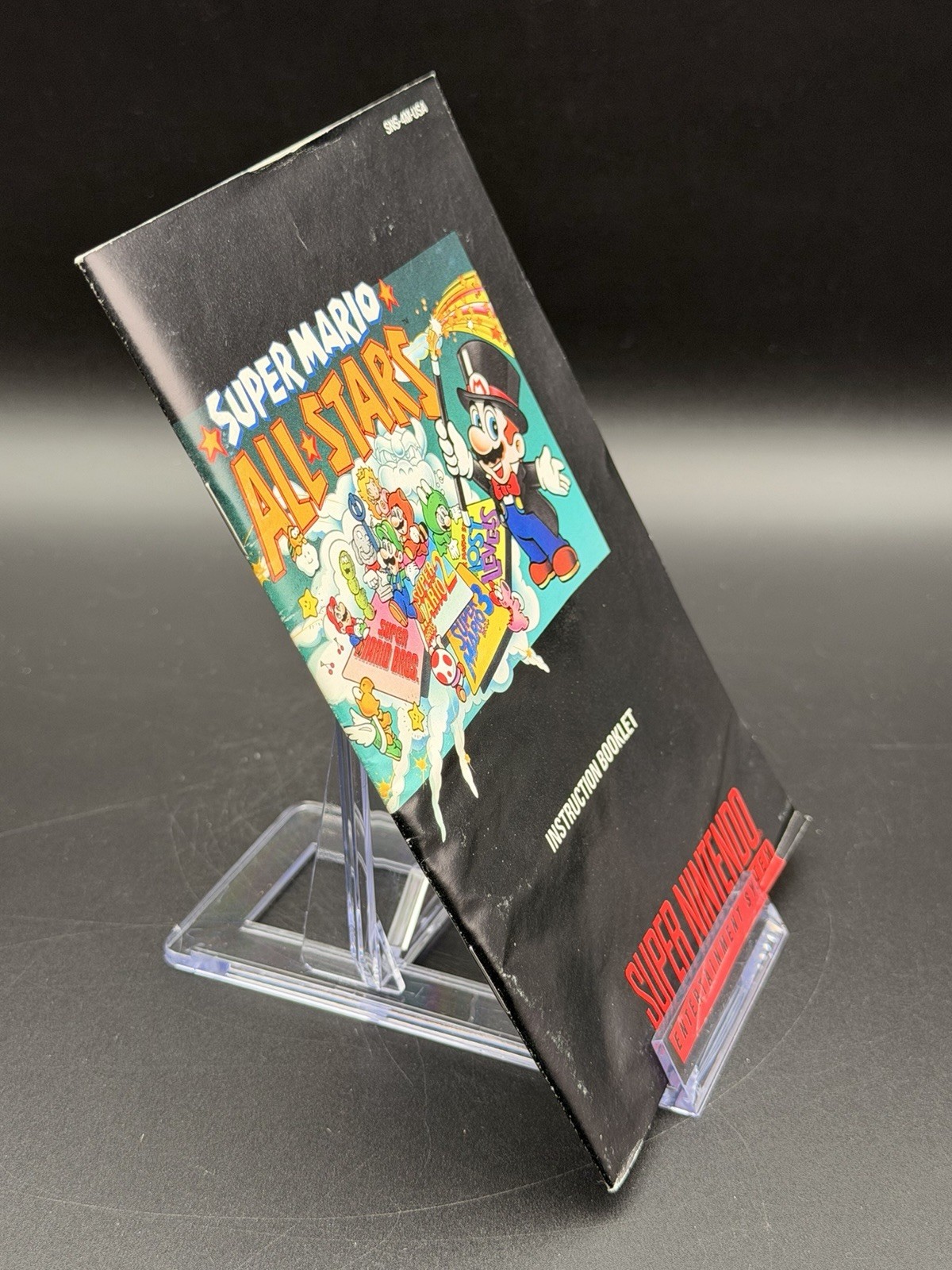 Super Mario All-Stars (Super Nintendo SNES) CIB Complete in Box Manual TESTED