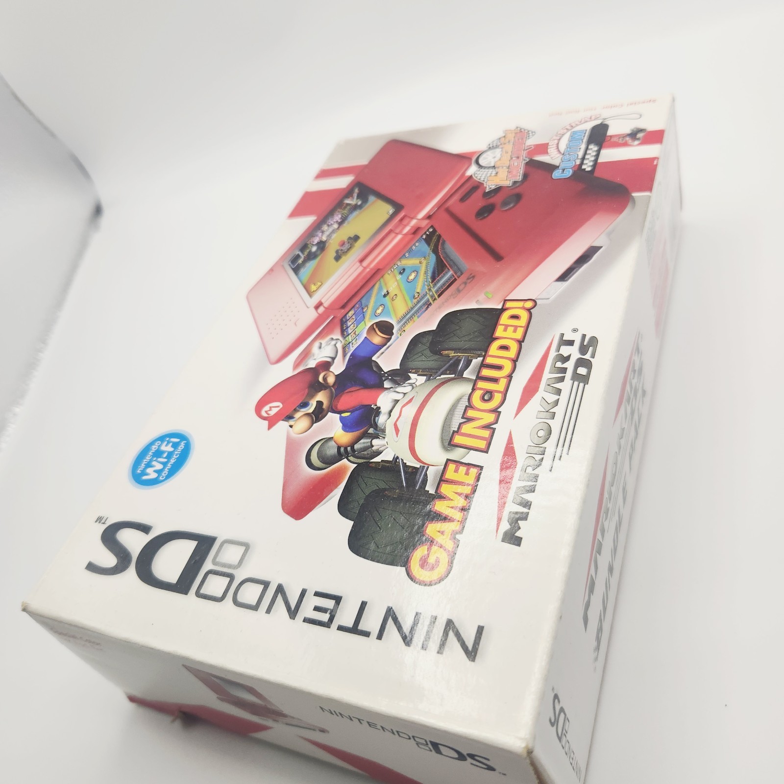 Nintendo DS Mario Kart Edition Handheld Video Game System Tested Working *READ*