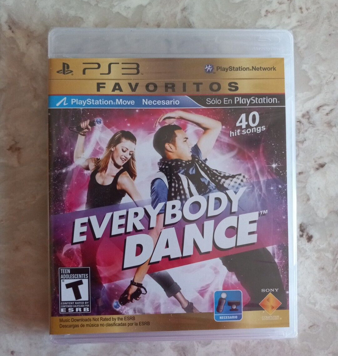 Everybody Dance Favoritos PS3 PlayStation 40 Hit – Sealed – New in Case