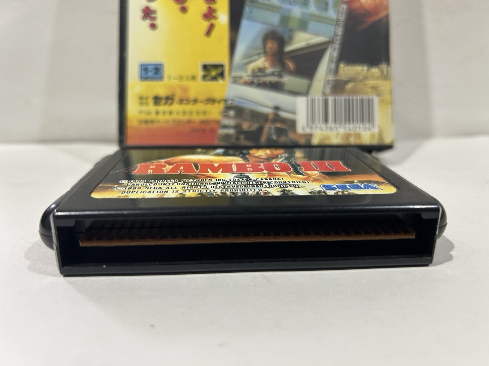 Rambo III 3 Sega Mega Drive No Manual – Japan NTSC-J