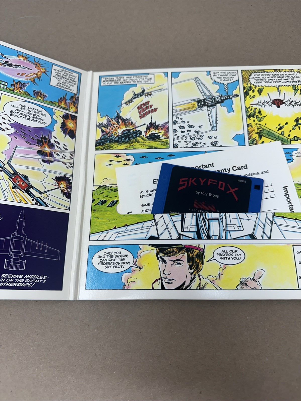 Ray Tobey’s SKYFOX ~ Commodore Amiga ~ 1984 Electronic Arts