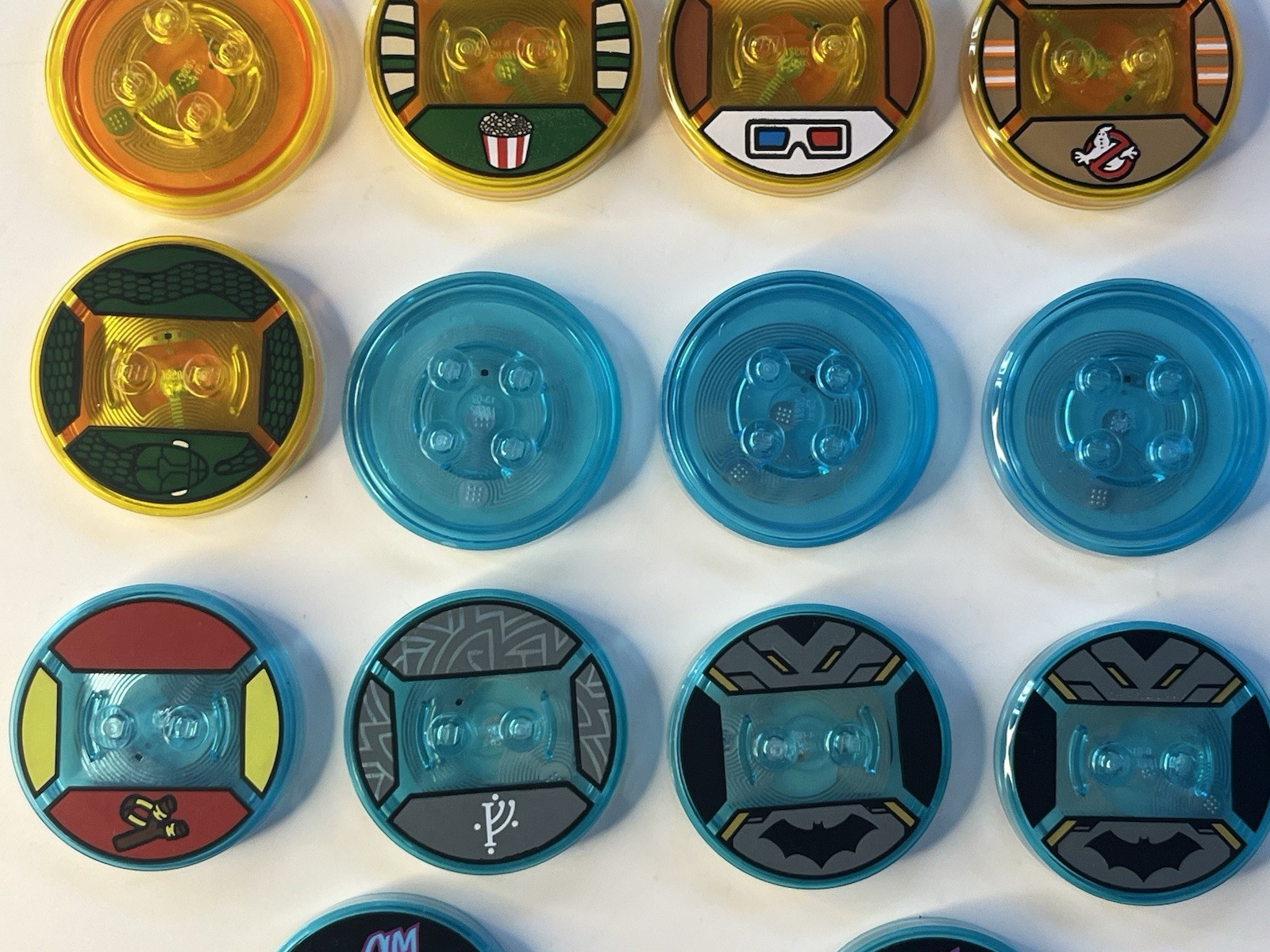 Lego Dimensions Toy Tag Disc Lot