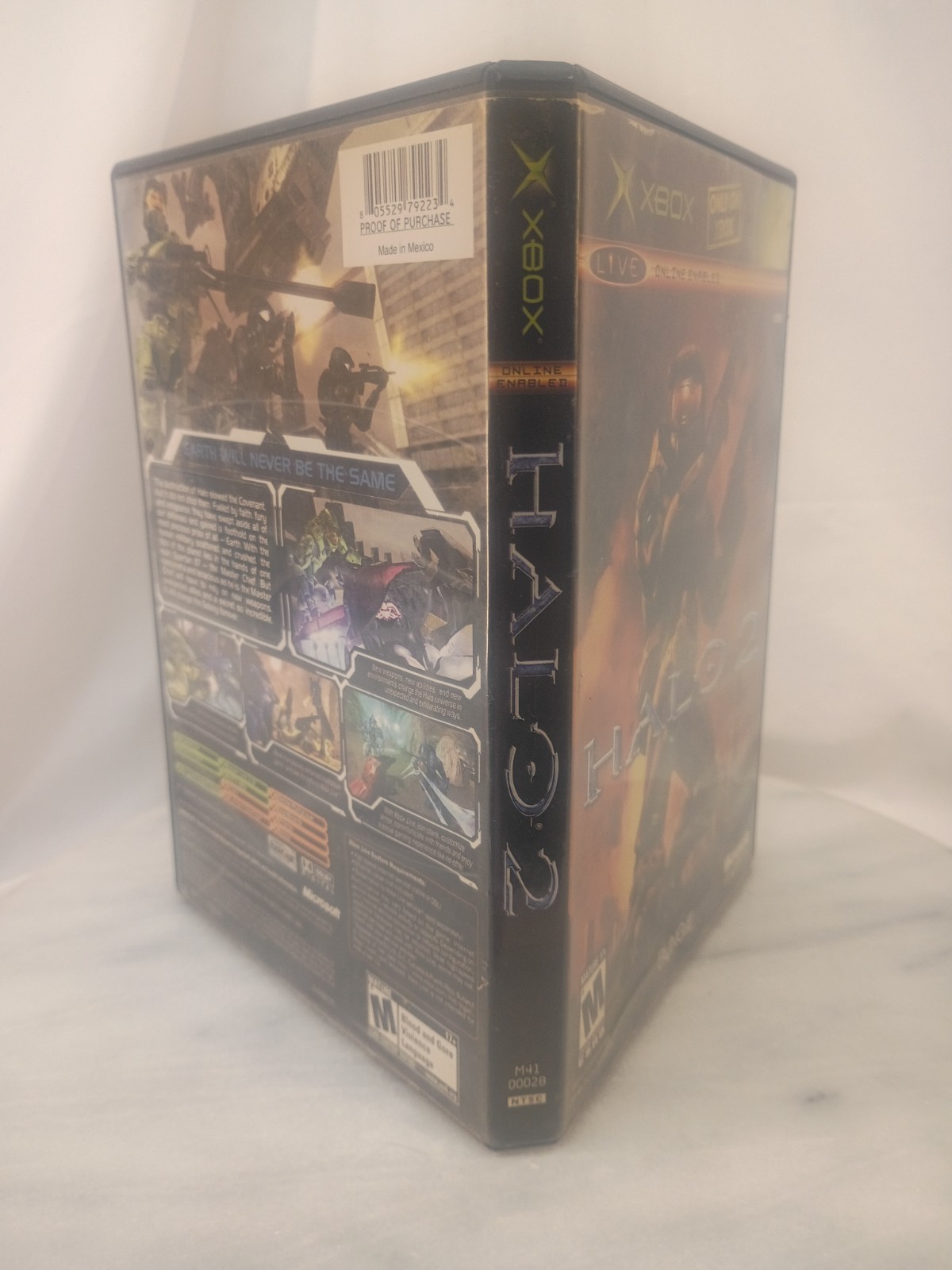 Microsoft Game Studios Halo 2 w/ Manual & Case Microsoft Xbox M Shooter