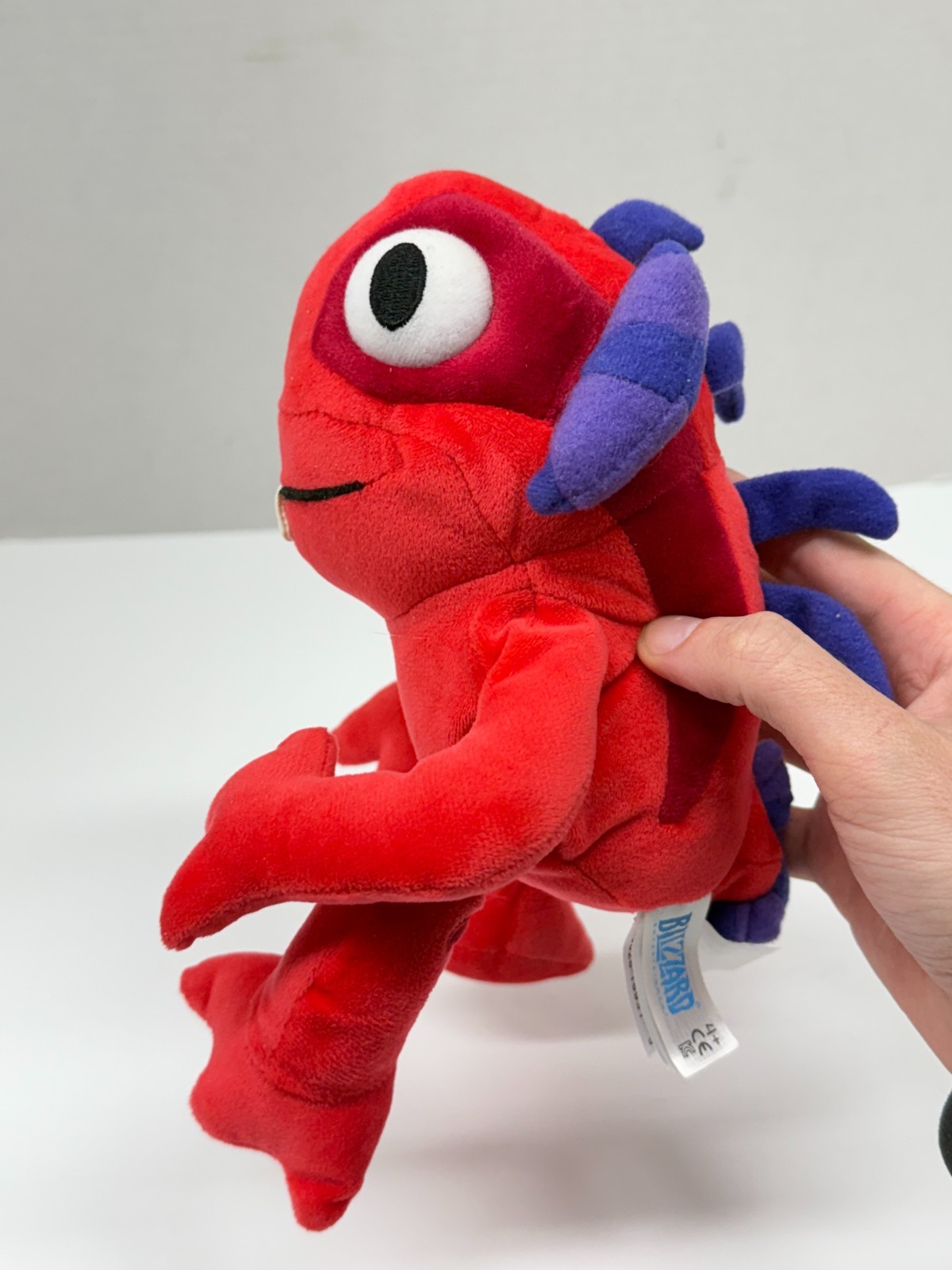 Blizzard World of Warcraft WoW “Murgle” Red Murloc Plush Blizzcon 2019 10″