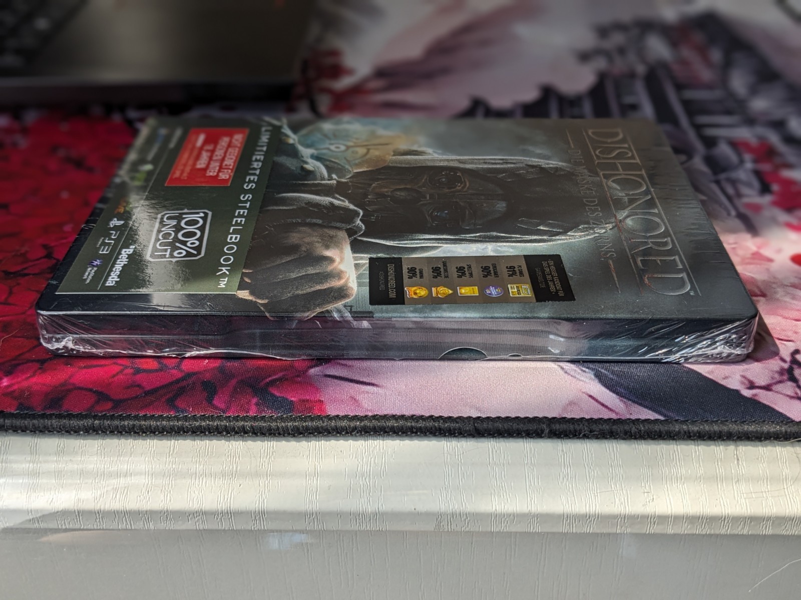 Dishonored G1 Steelbook, Sealed & Brand New, German Exclusive, Korvo Mask, RARE