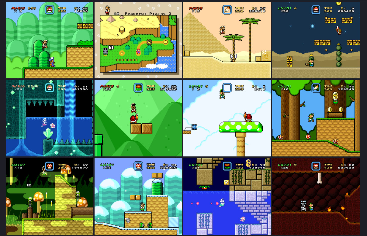 Mario & Luigi: Starlight Island Adventure US Console Version SNES