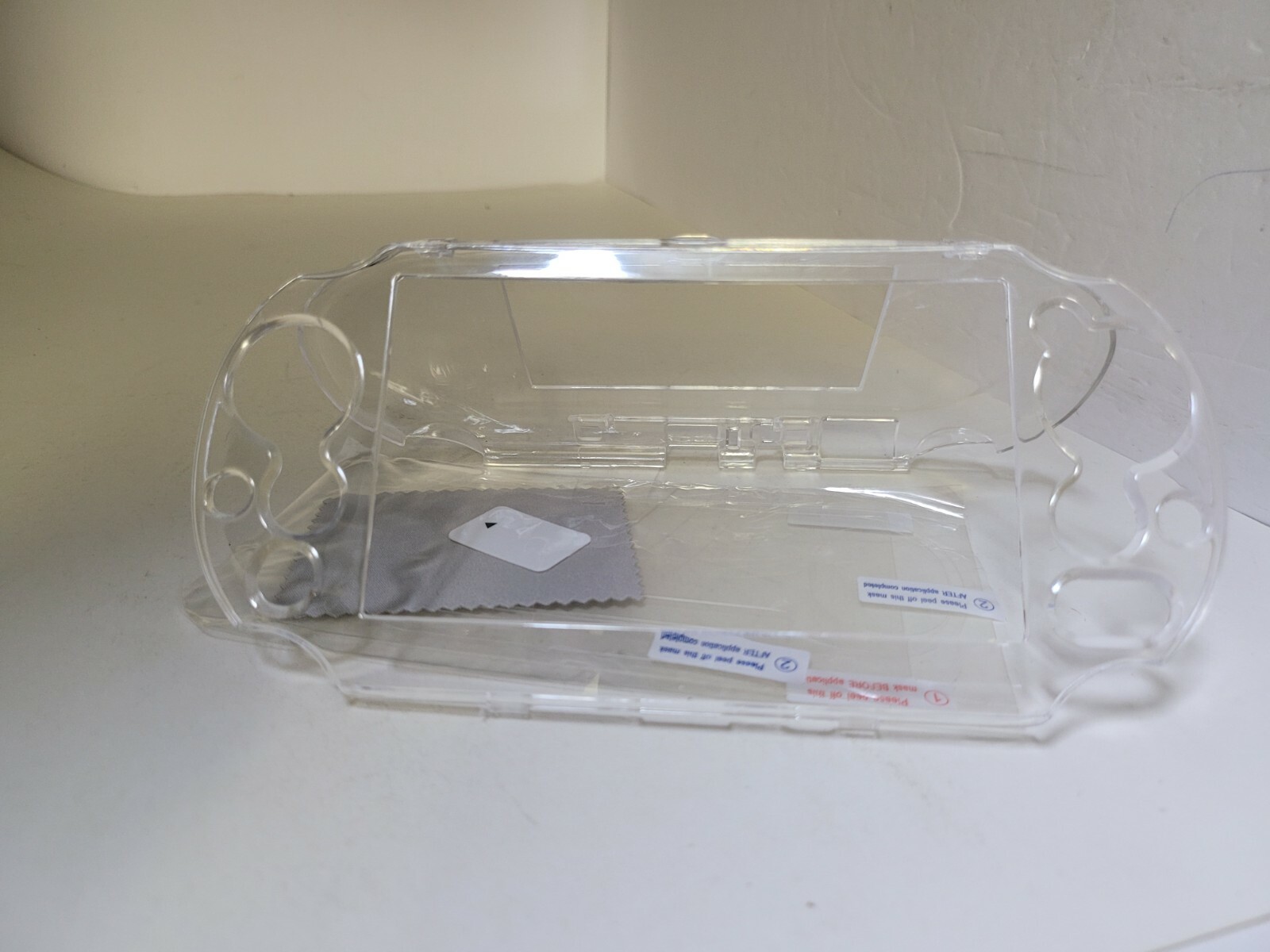 NEW Transparent Clear Full Housing Case Shell PS VITA 2000 W/SCREEN PROTECTOR