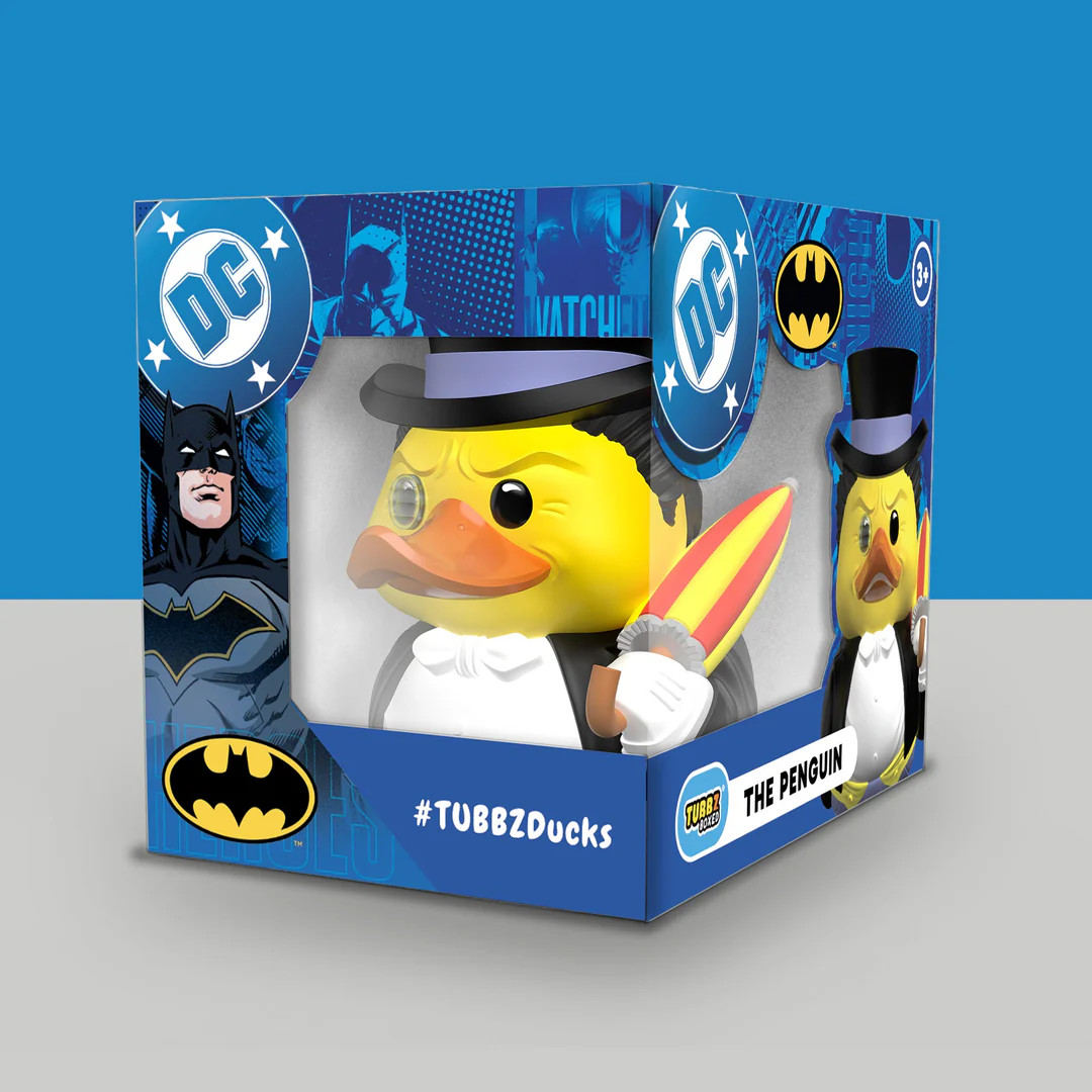 TUBBZ Boxed Edition DC Comics penguin Official Collectible Duck Figure JEEP
