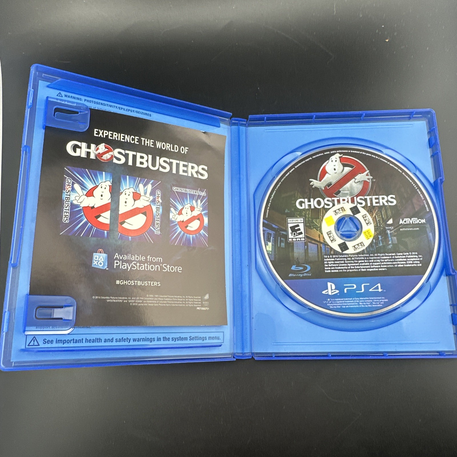 Ghostbusters (Sony PlayStation 4 PS4, 2016) Video Game – TESTED AND WORKING!