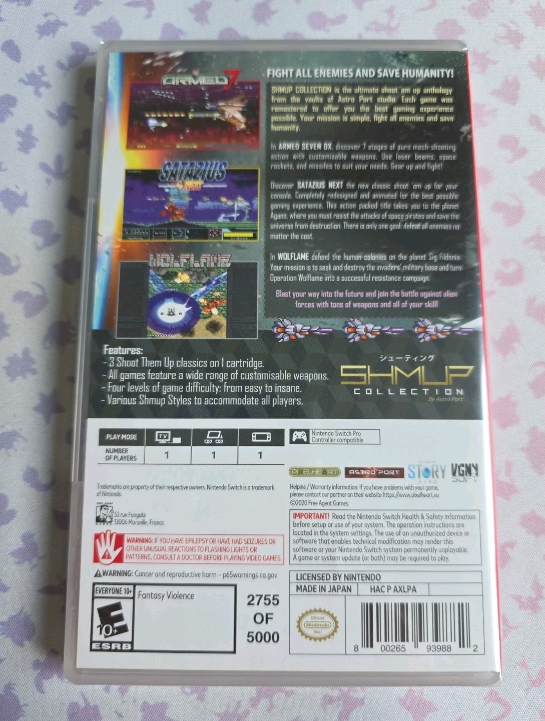 SHMUP Collection (Nintendo Switch) – Only 5000 Copies – RARE