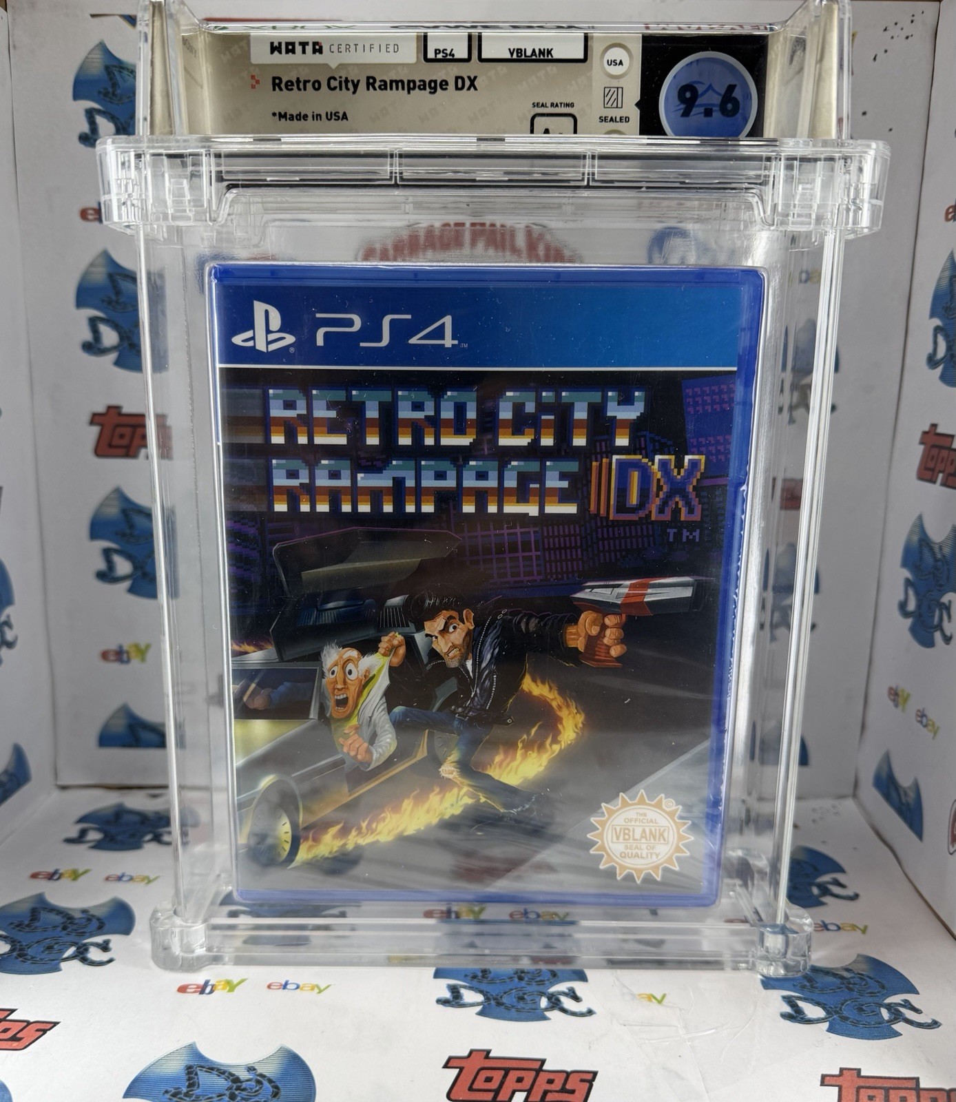 Retro City Rampage DX Exclusive Physical Edition PlayStation 4 [First] WATA 9.6