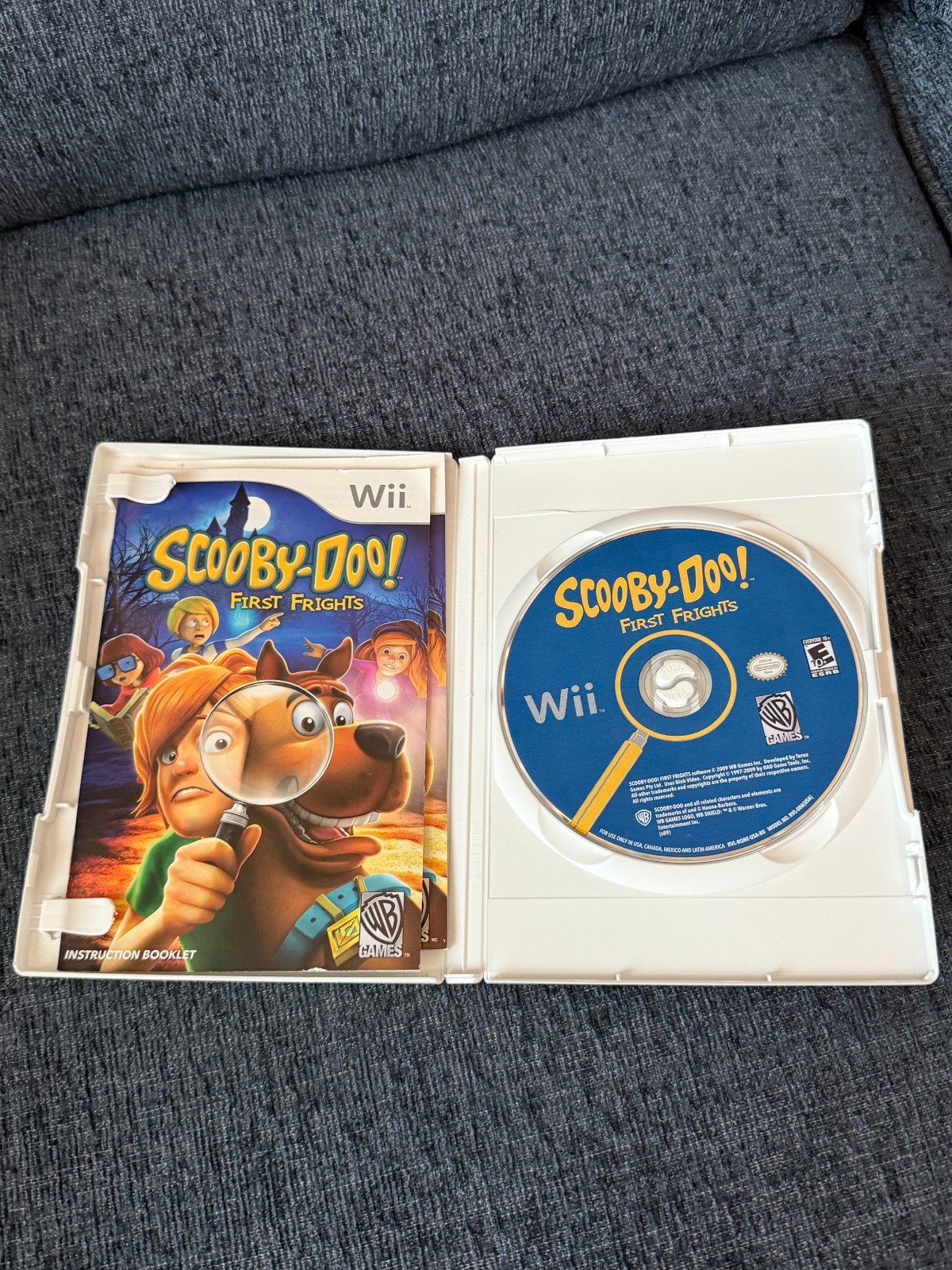 Nintendo Wii – Scooby-Doo! First Frights – Complete Case & Manual – Tested