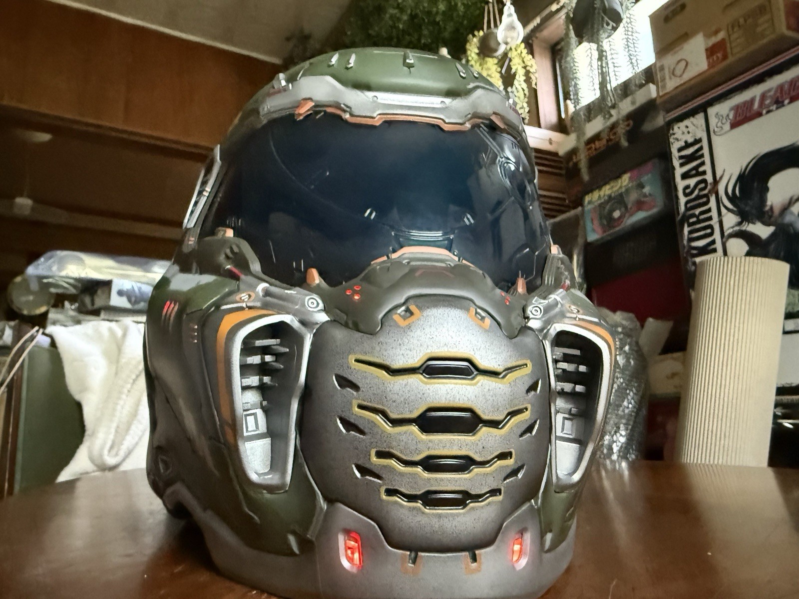 Doom Eternal Collector’s Edition Wearable Helmet Rare In Stock LED Light Up
