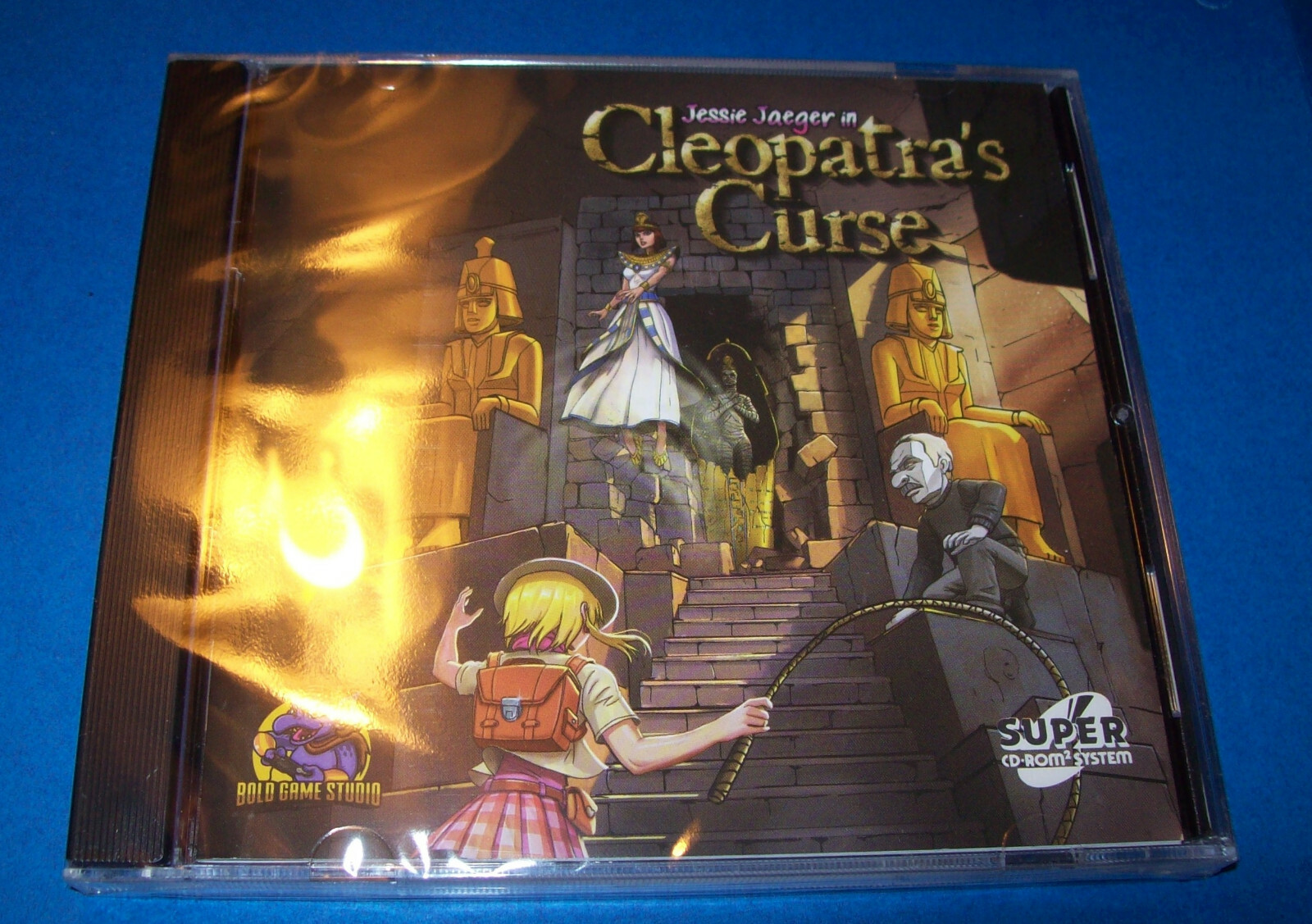 Jessie Jaeger in Cleopatra’s Curse Turbografx Super CD PC Engine New 2021 Sealed