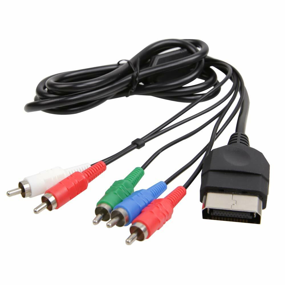 6 FT Color-Coded HDTV-Ready Component Cables 5-Wire for Original Xbox