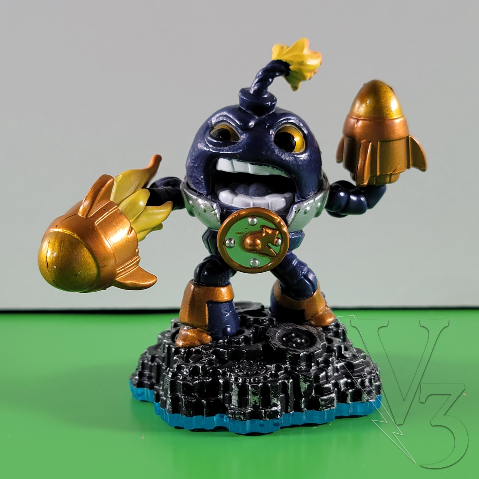 Skylanders SWAP FORCE Character Figure: COUNTDOWN (blue base)