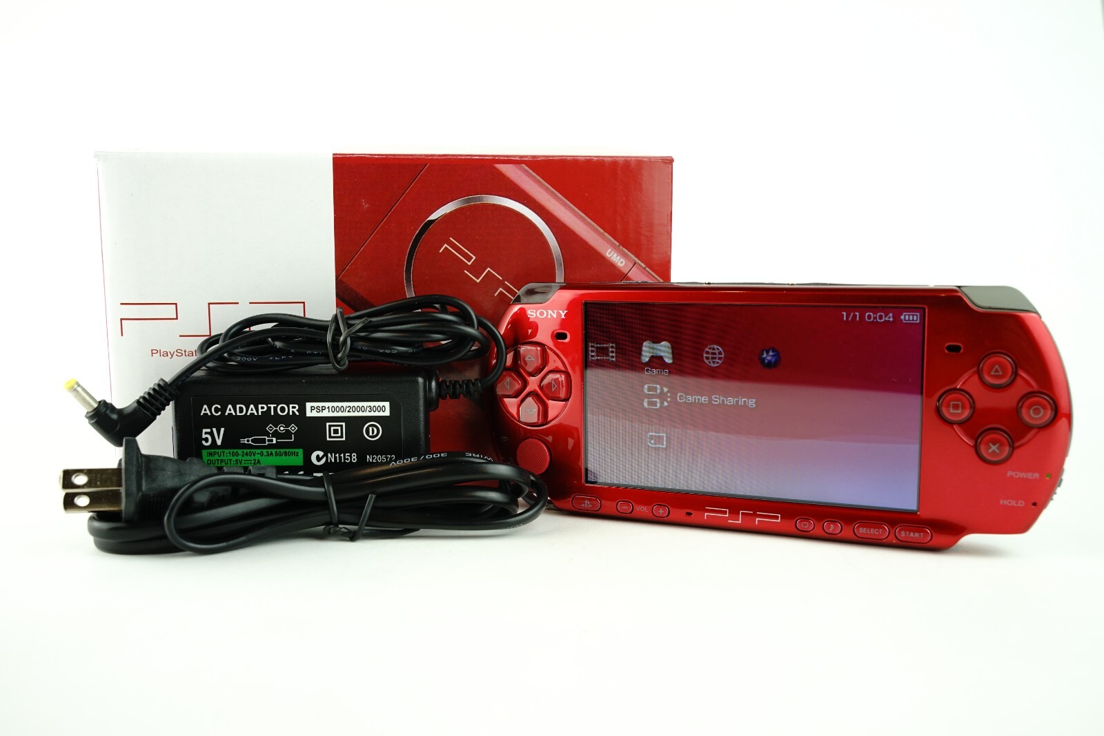 Sony PlayStation PSP 3000 | New Shell | Charger + Battery | Region Free | Box
