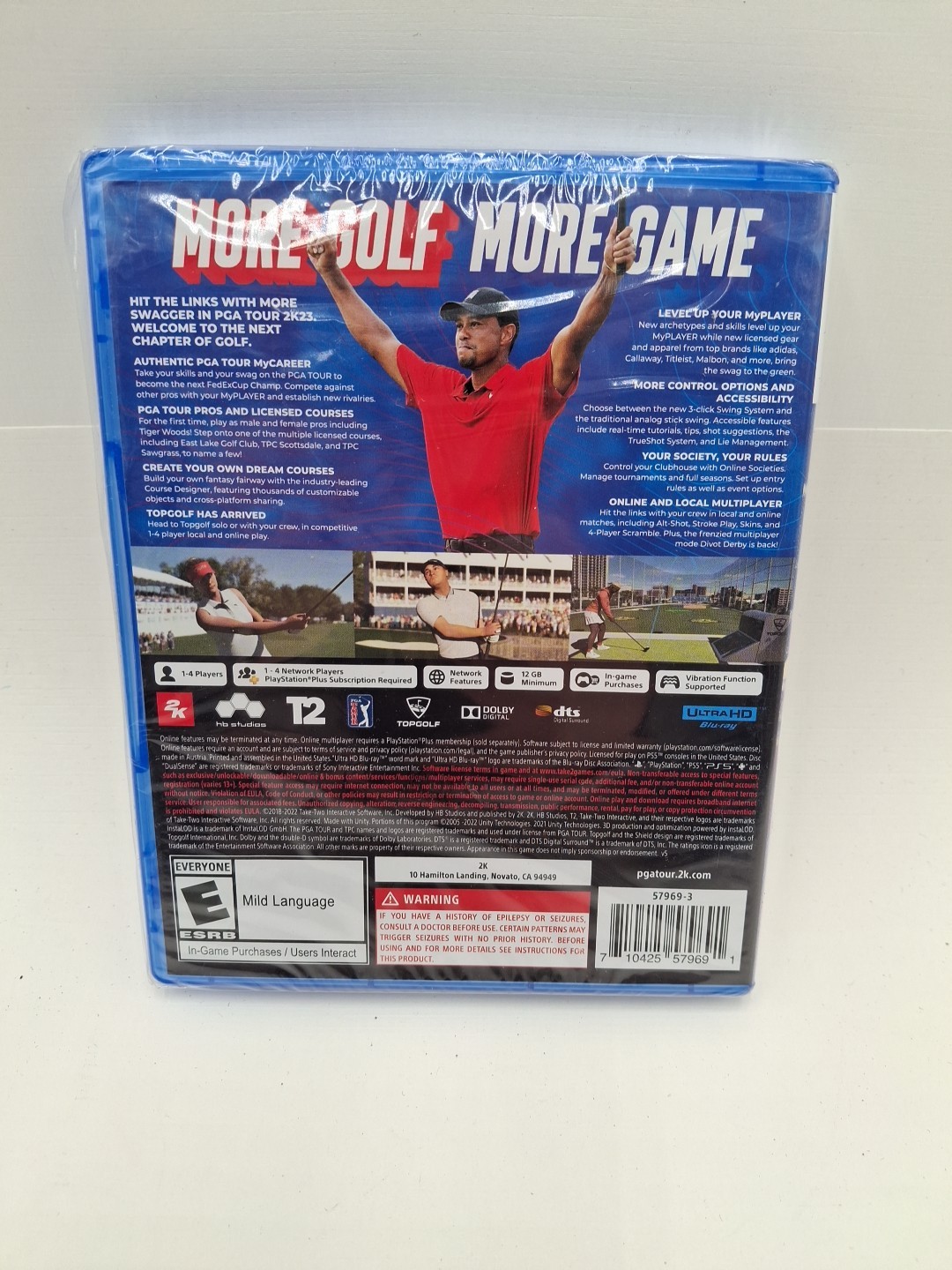 PGA Tour 2K23 – Sony PlayStation 5 – Sealed