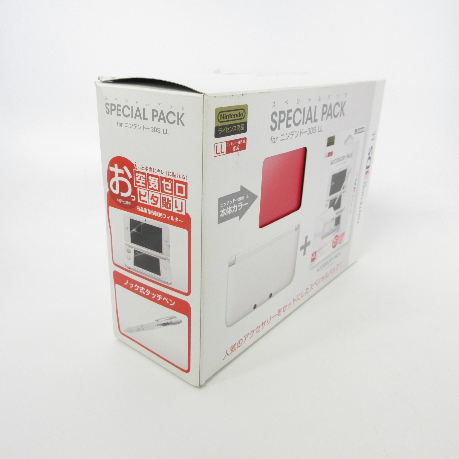 【Excellent】Nintendo 3DS LL XL Red x Black Console Japanese Edition #DEN2/0414/01