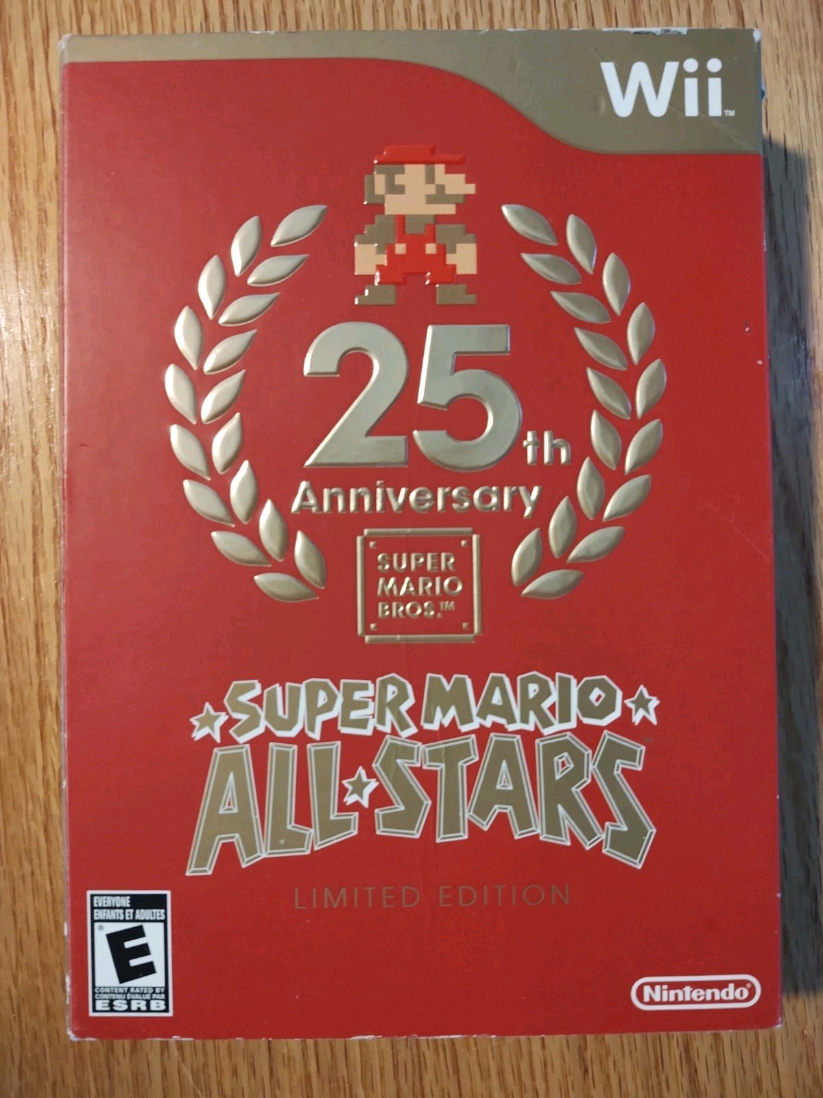 Super Mario All-Stars 25th Anniversary Limited Edition Wii Complete