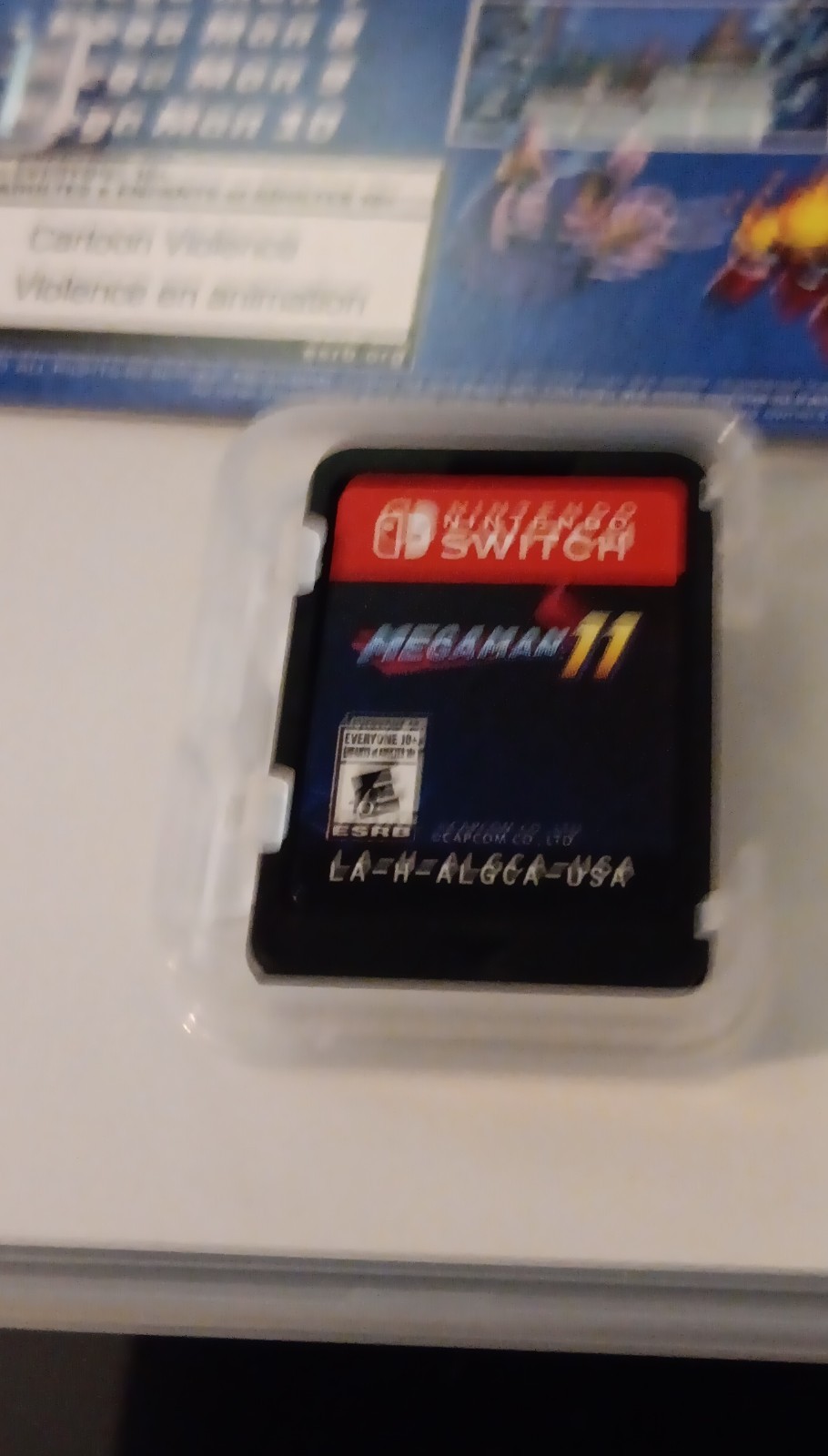 Capcom Mega Man 11 Nintendo Switch Action Adventure Manual Case Cartridge