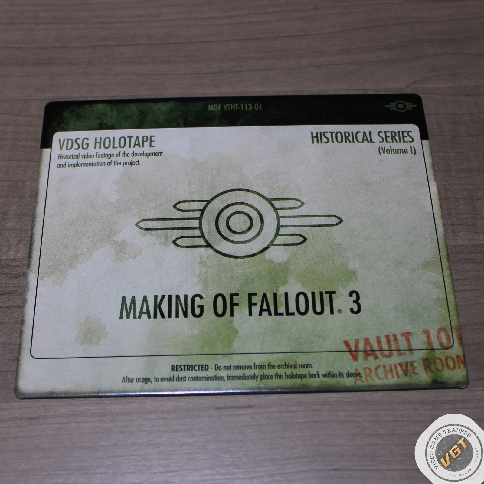NO GAME! Fallout 3 Collector’s Edition VAULT BOY + CONTENTS Only! Xbox 360