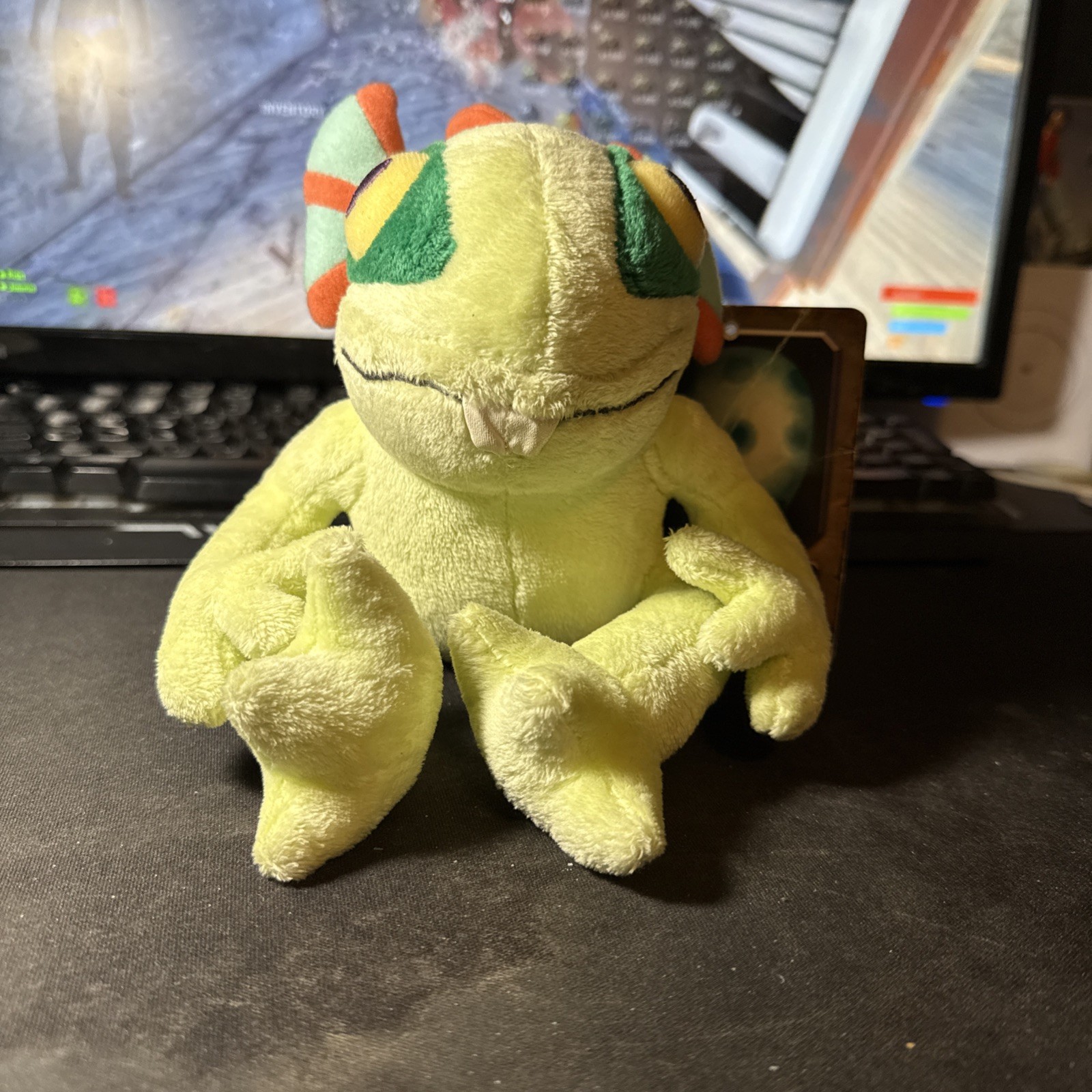 World of Warcraft KWURKY Murloc Plush Blizzard Blizzcon Green