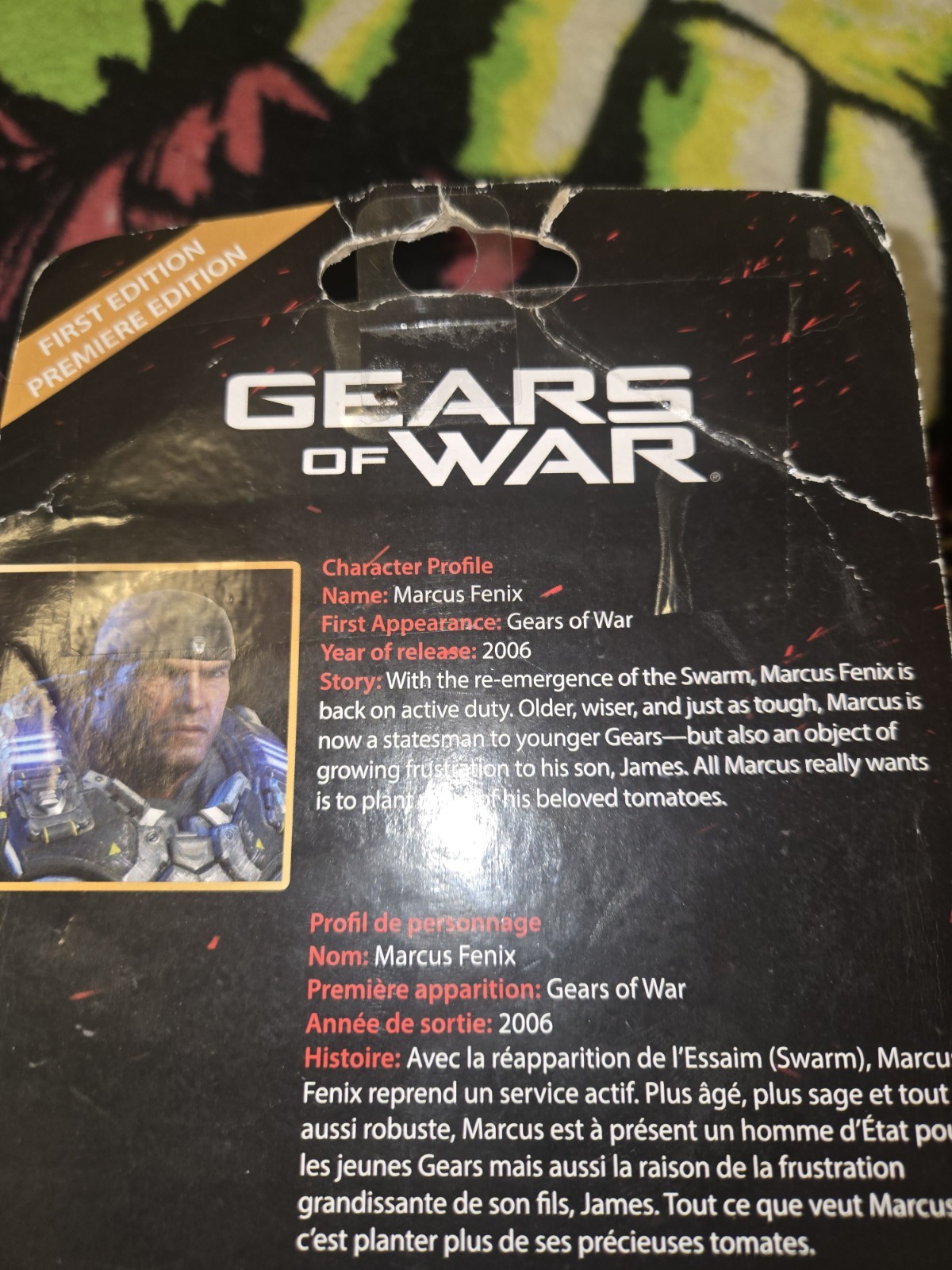 Totaku Collection #26 Gears of War MARCUS FENIX GameStop New