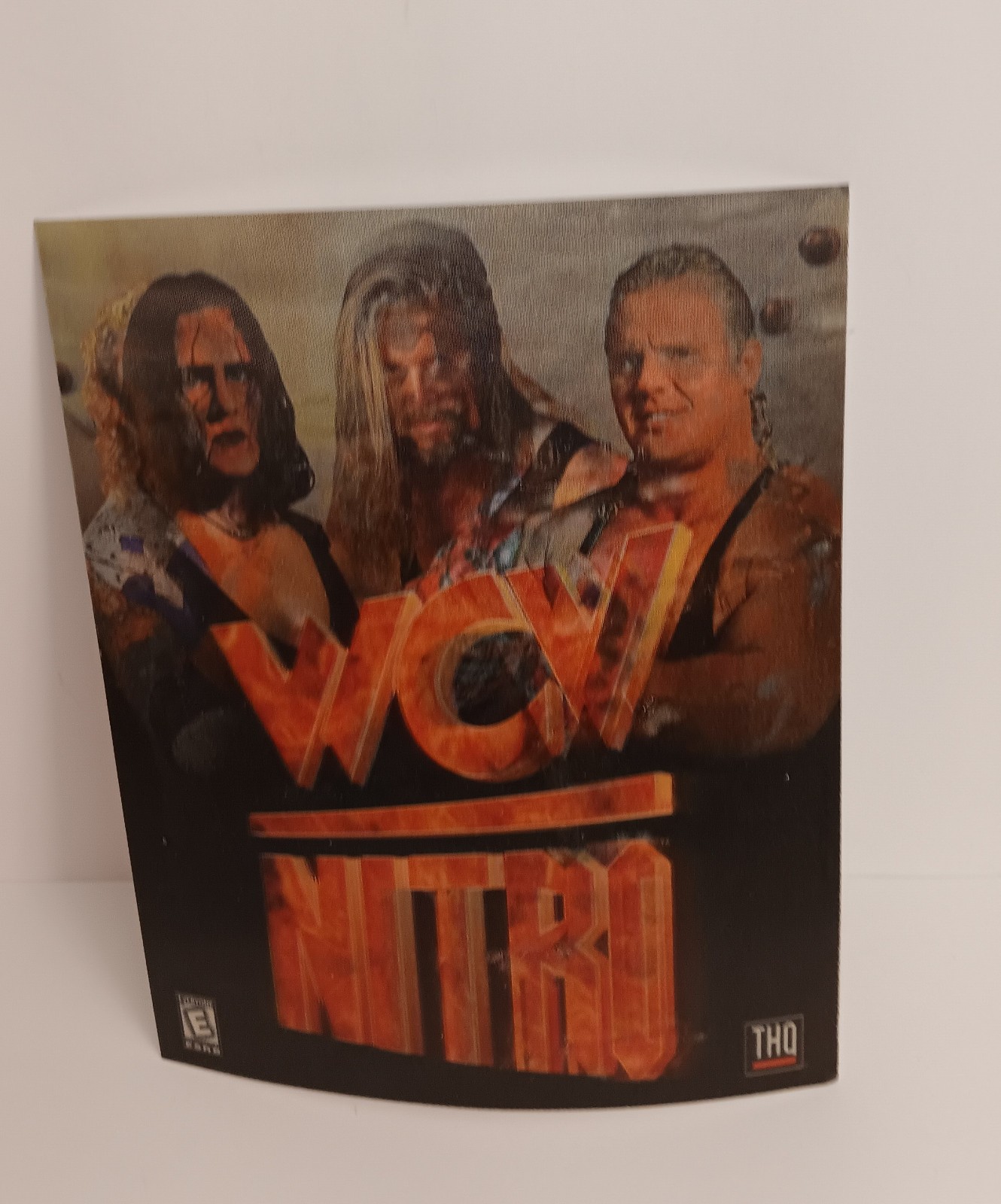 1998 WCW Nitro Limited Big Box 3D Large Collector’s Card no game or box