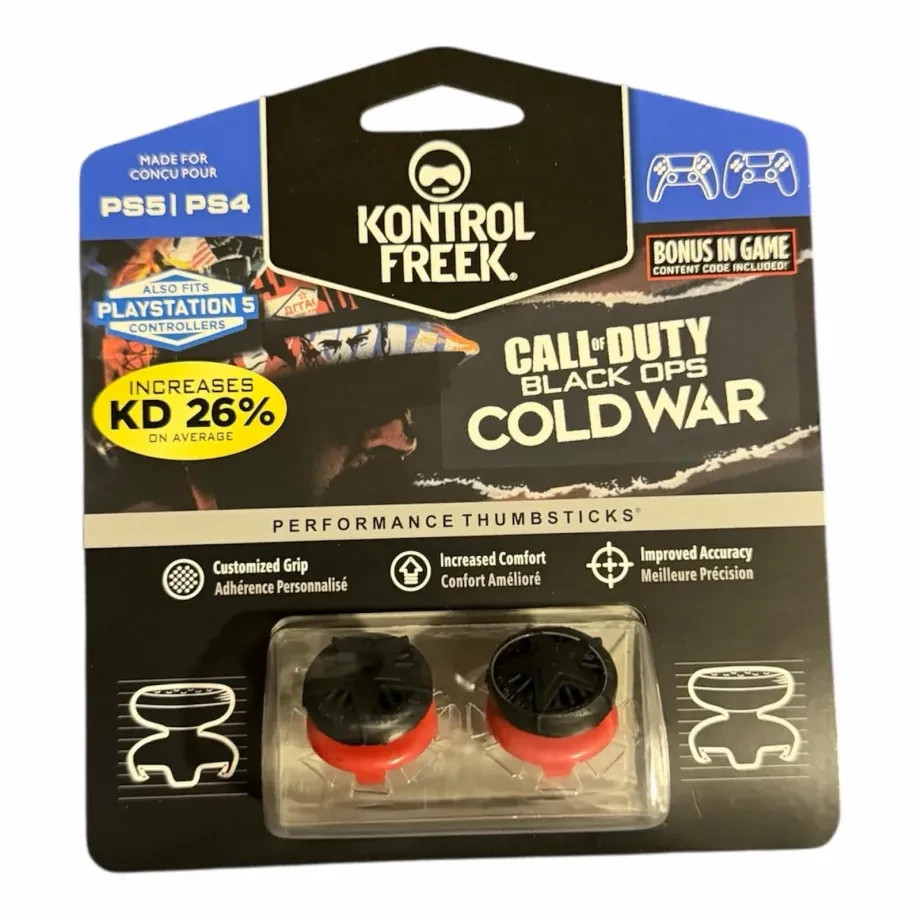 KontrolFreek FPS Thumbsticks for PS4/PS5 – Cold War – Ships Fast