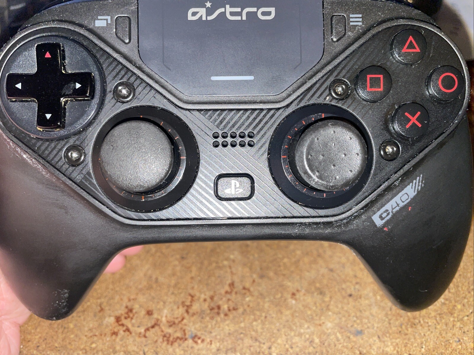 Astro C40 Wireless Gaming Controller GR0004 For PC PlayStation Powers On No rec