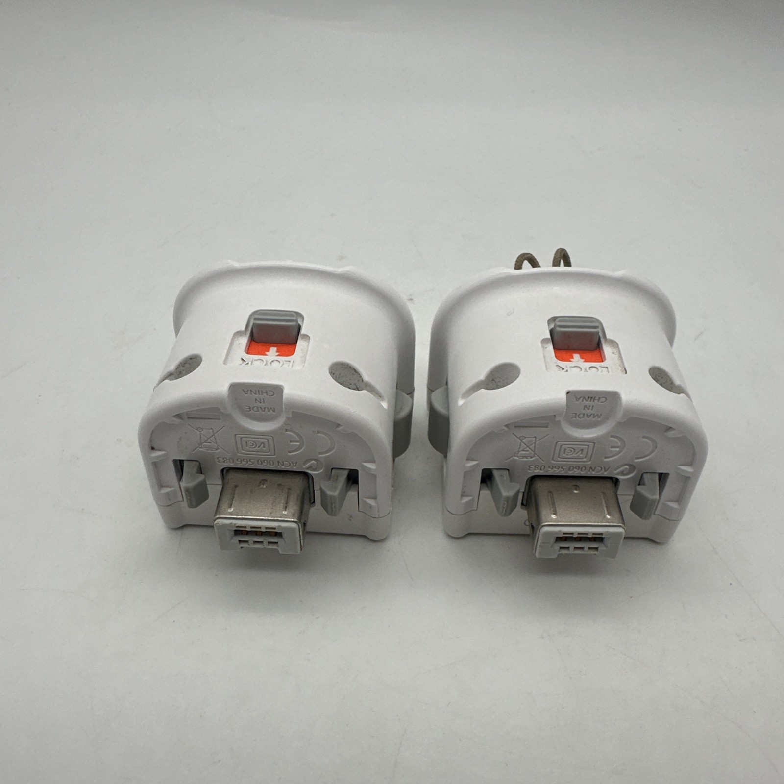 2 OEM RVL-026 Nintendo Wii Motion Plus Adapter OEM MotionPlus Sports Resort