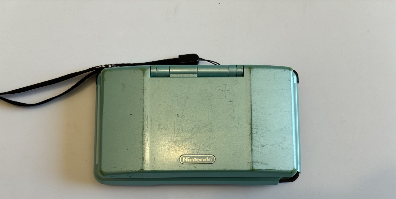 Original Turqoise Nintendo DS Console NTR-001 with defects and no charger