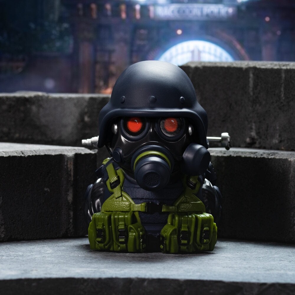 TUBBZ Boxed Resident Evil Hunk Official Collectible Duck Figure JEEP