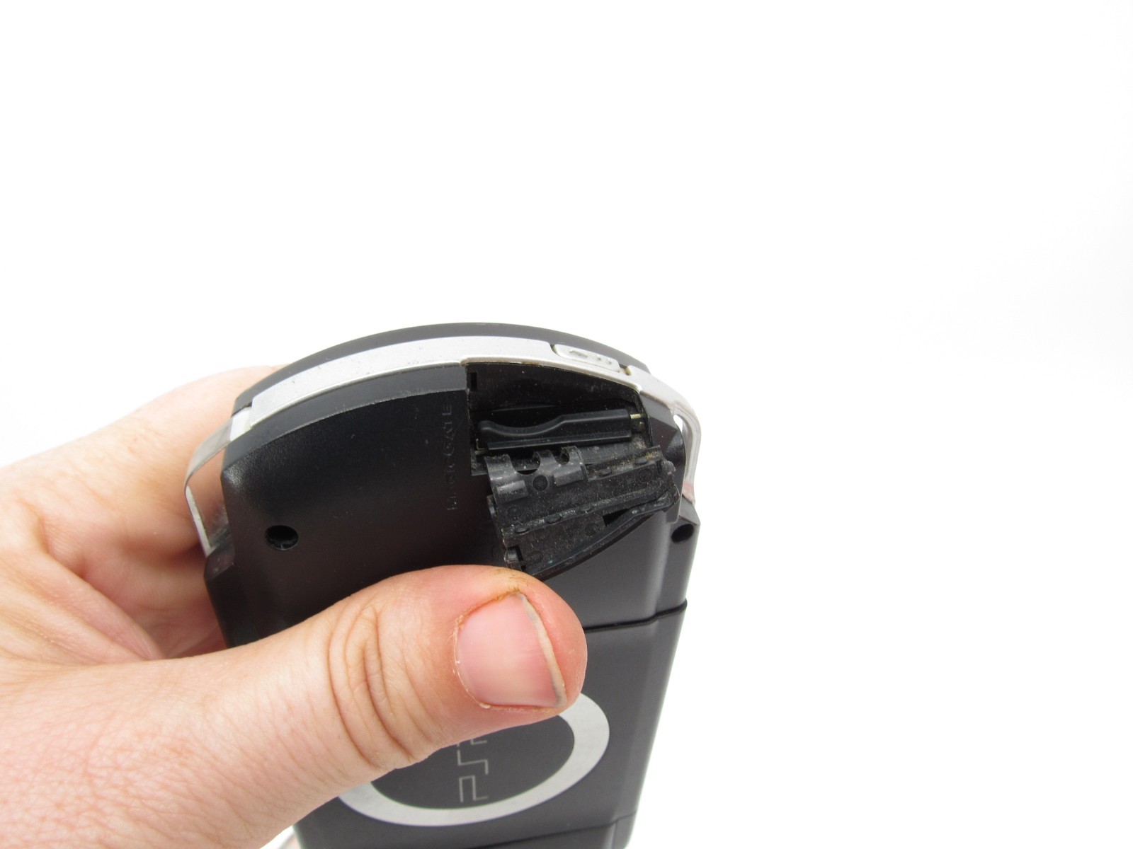 Black PSP 1001 w/ Battery 8 GB Card SD Card Adapter Phantasy Star Game Tested