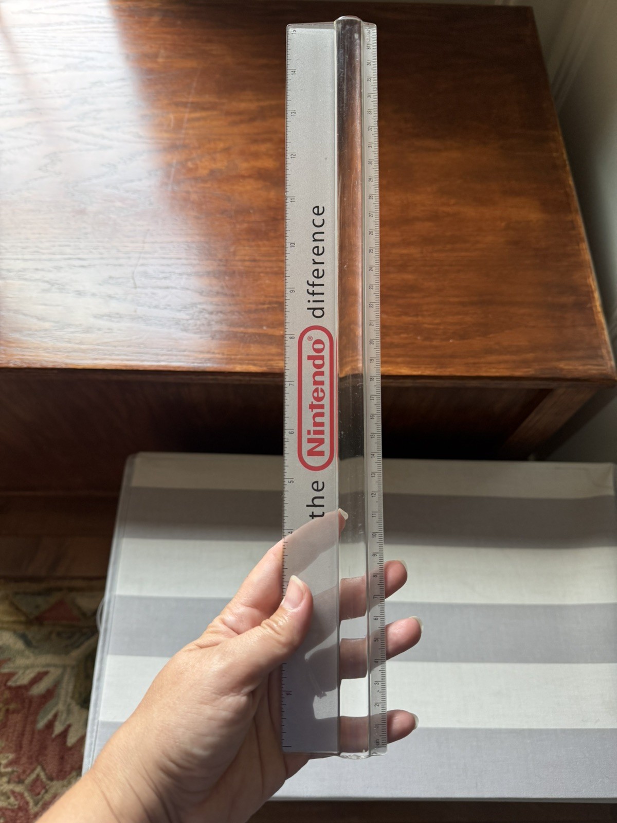 RARE Nintendo Entertainment System Promotional Magnifying Ruler Oddball Merch