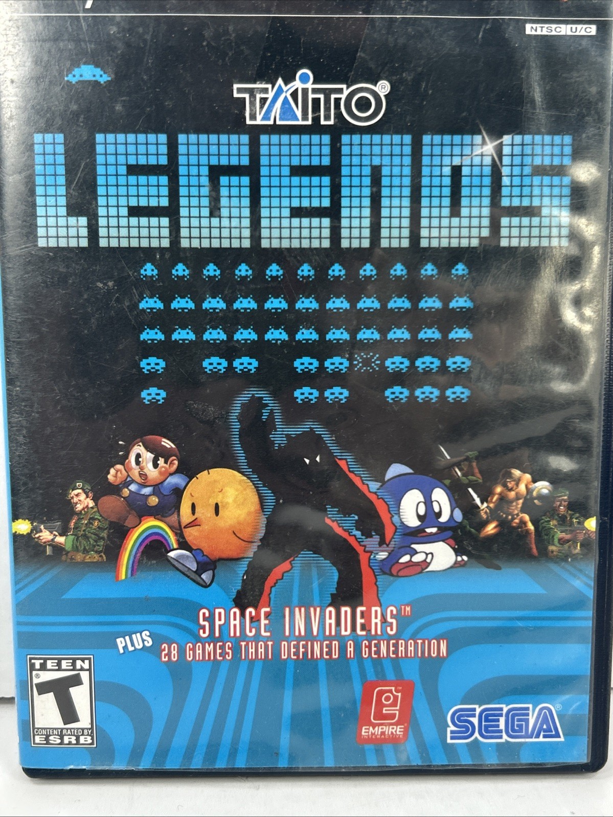 Taito Legends Sony Playstation 2 manual PS2 Bubble Bobble Operation Wolf 29 Game
