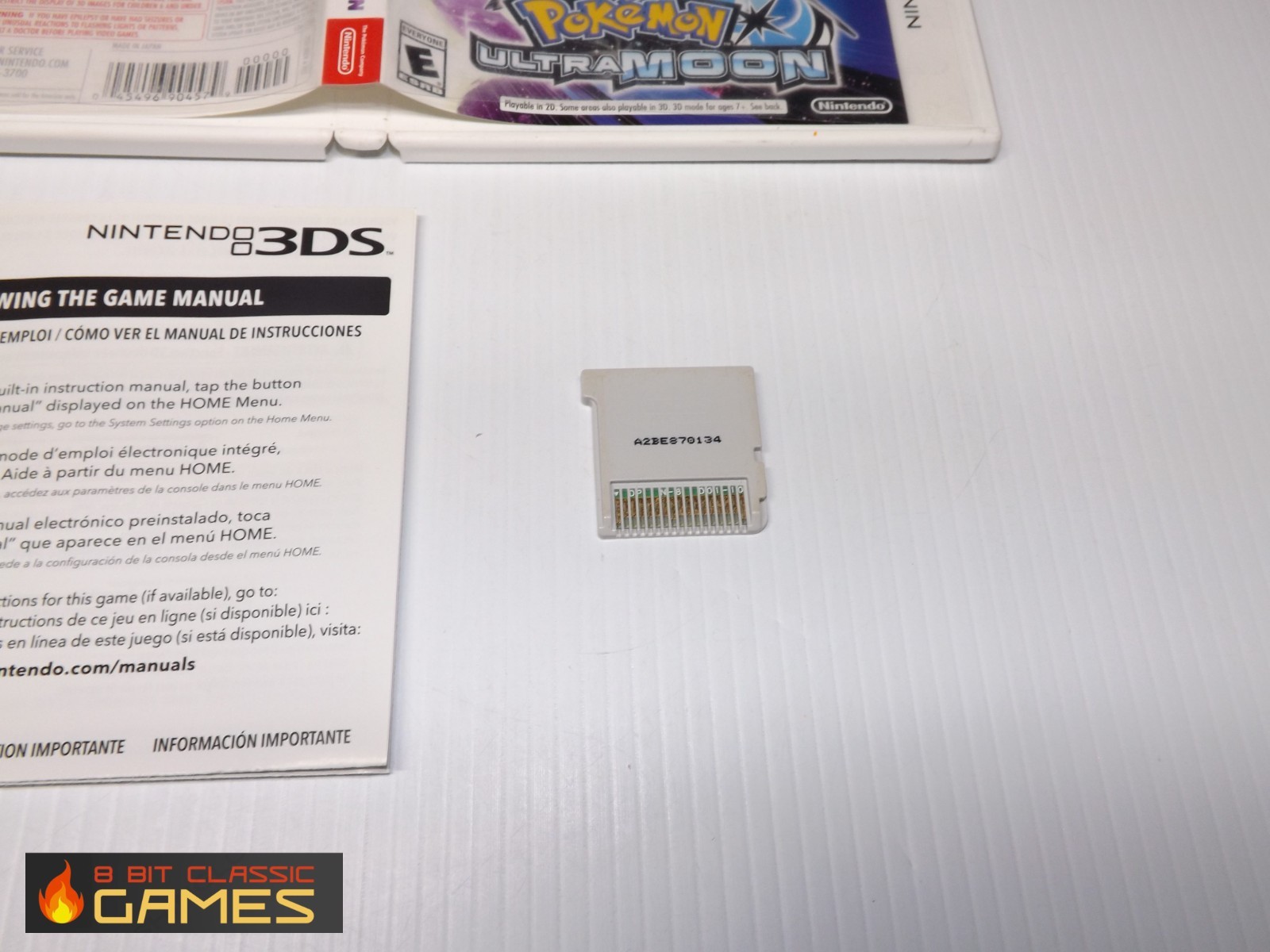 Pokemon Ultra Moon COMPLETE – NINTENDO 3DS – FAST SHIPPING! 629a