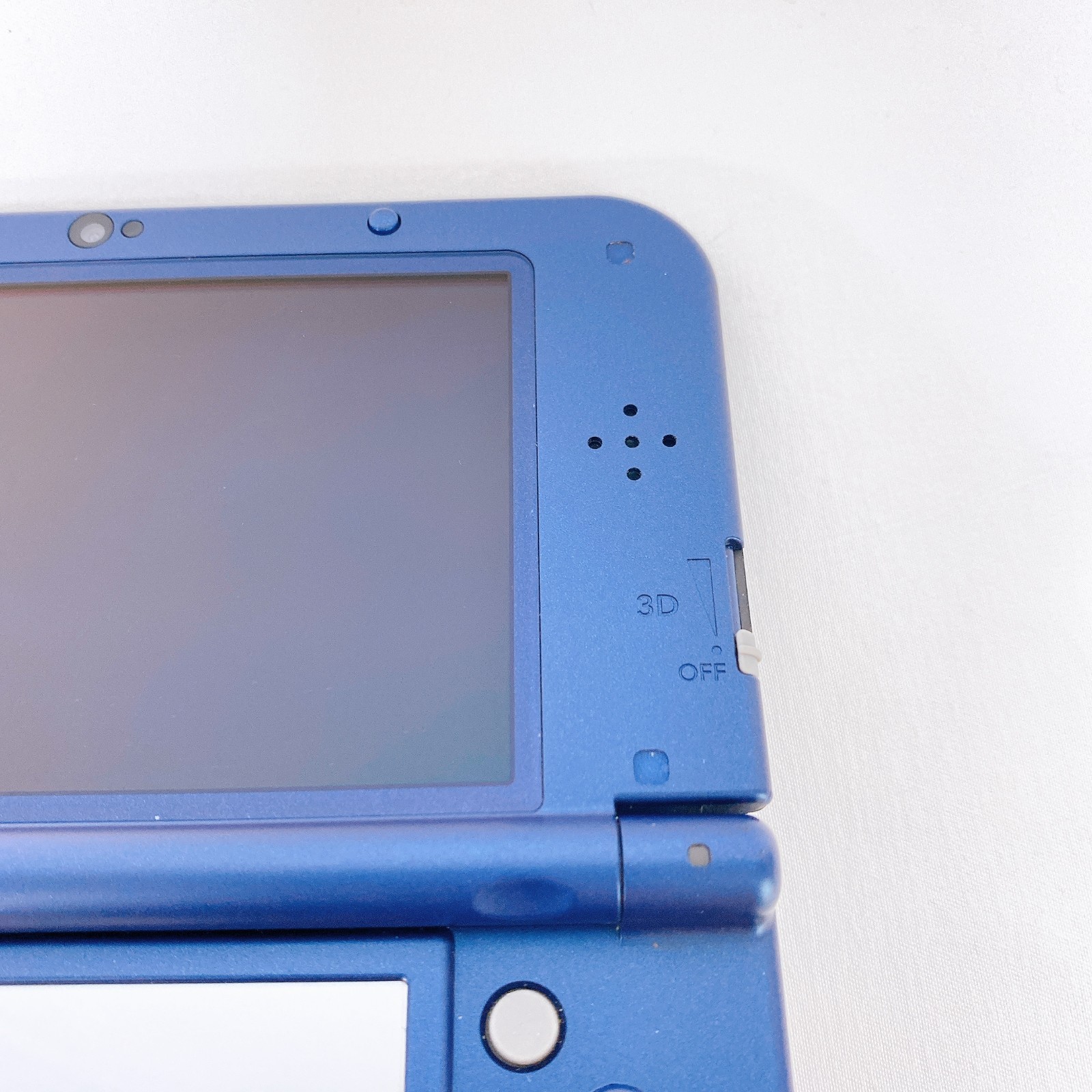 【Top IPS】New Nintendo 3DS LL XL Metallic Blue Japan Console Tested Fast Shipping