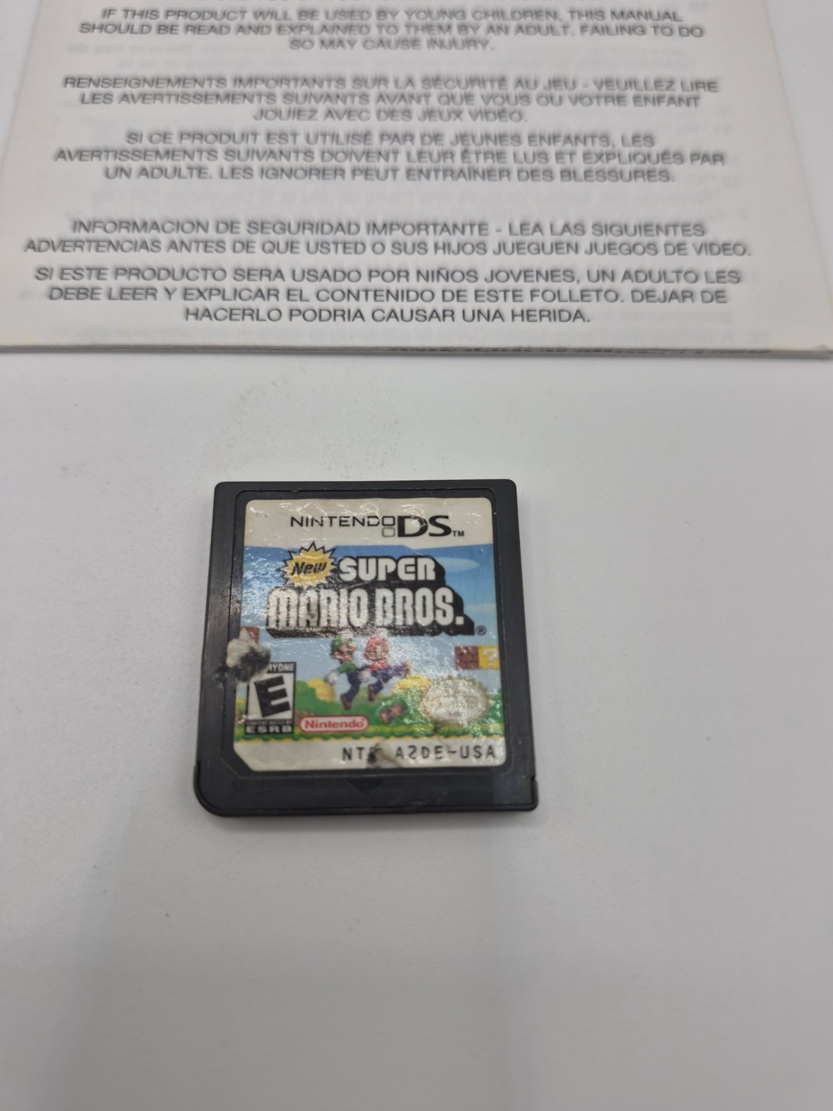 New Super Mario Bros. (Nintendo DS, 2006) Tested CIB W/ Inserts Mint Retro Rare