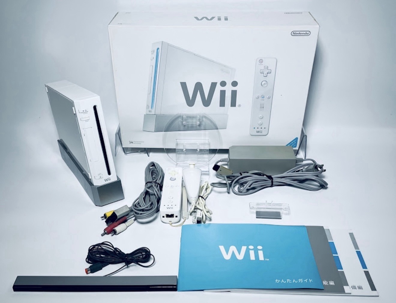🎮✨ Nintendo Wii RVL-001 White Console Complete in Box (CIB) – Tested Working ✨