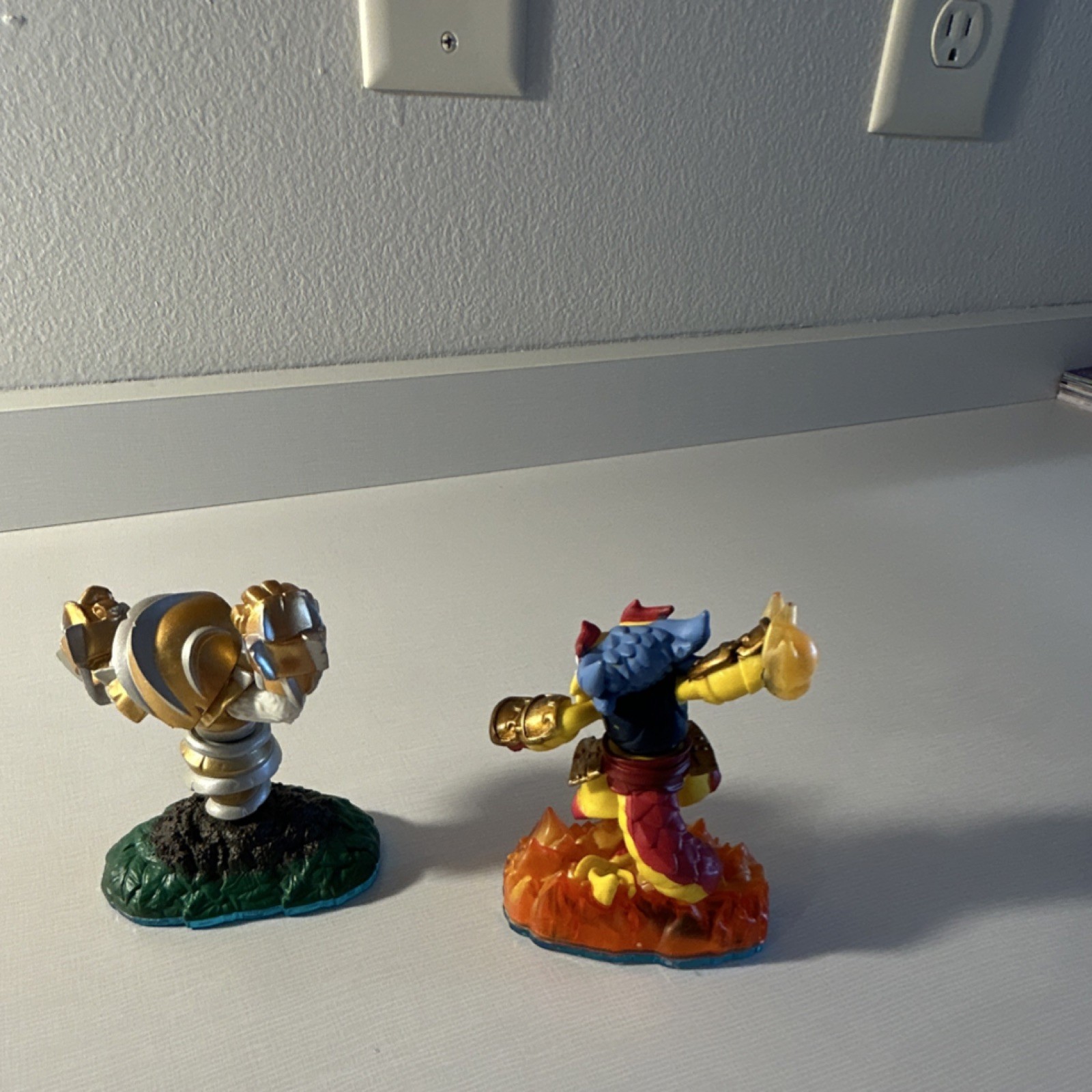 Skylanders Swap Force Figure Lot Grilla Drilla & Fire Kraken