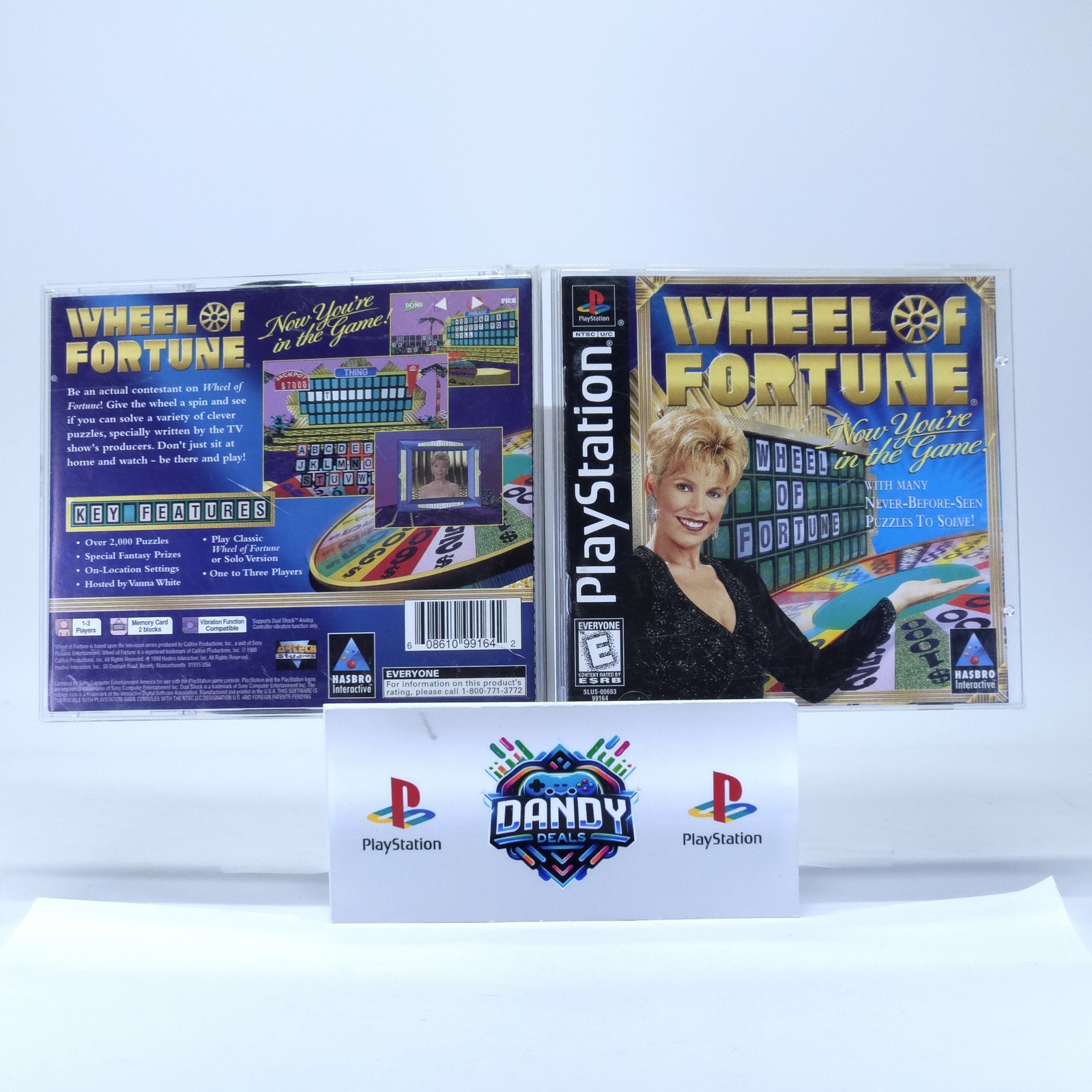 Wheel of Fortune PS1 CIB W/ Manual – PlayStation
