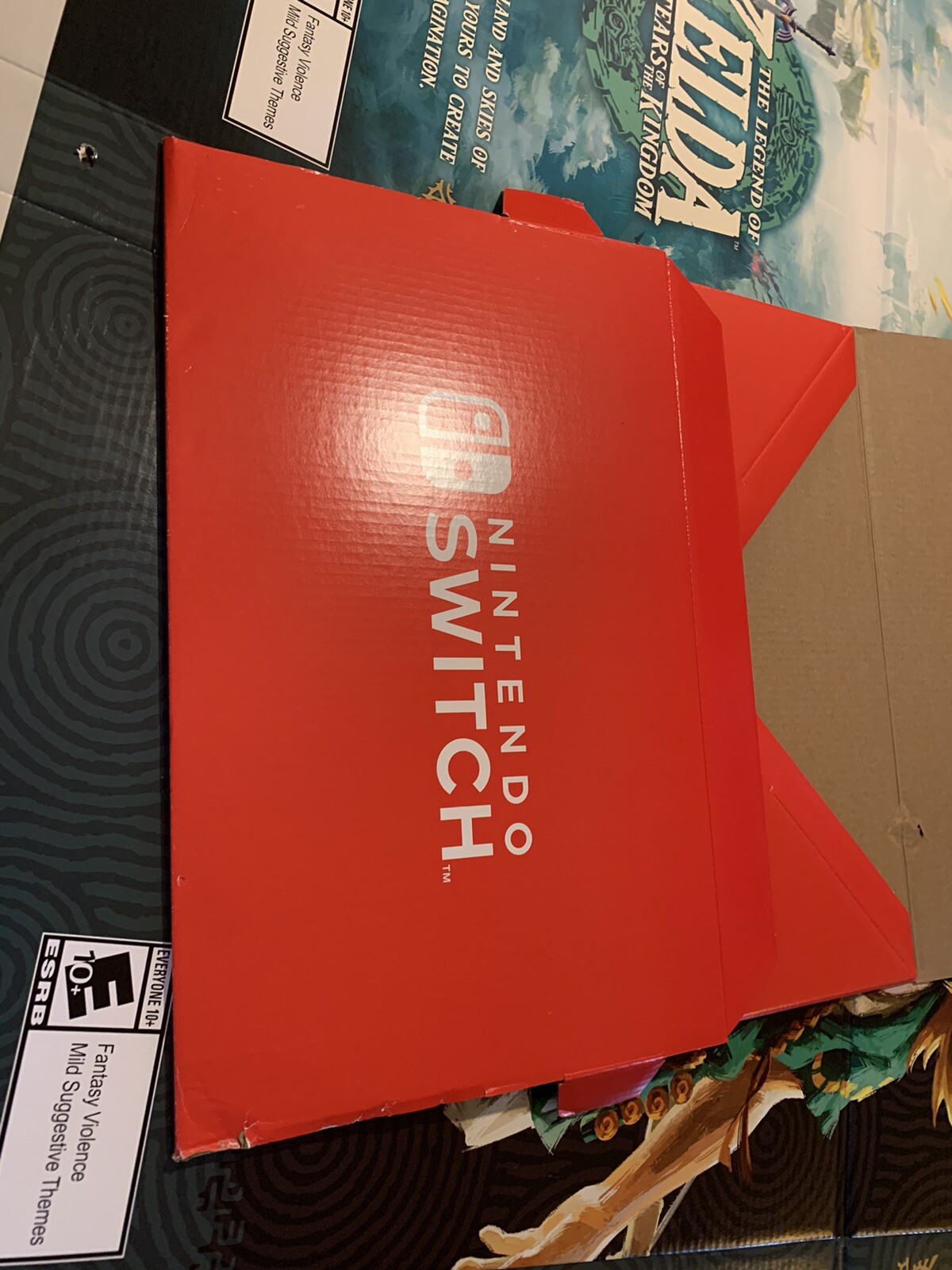 Legend of Zelda: Tears of the Kingdom 5FT Display 2023 Store Standee LoZ: ToTK