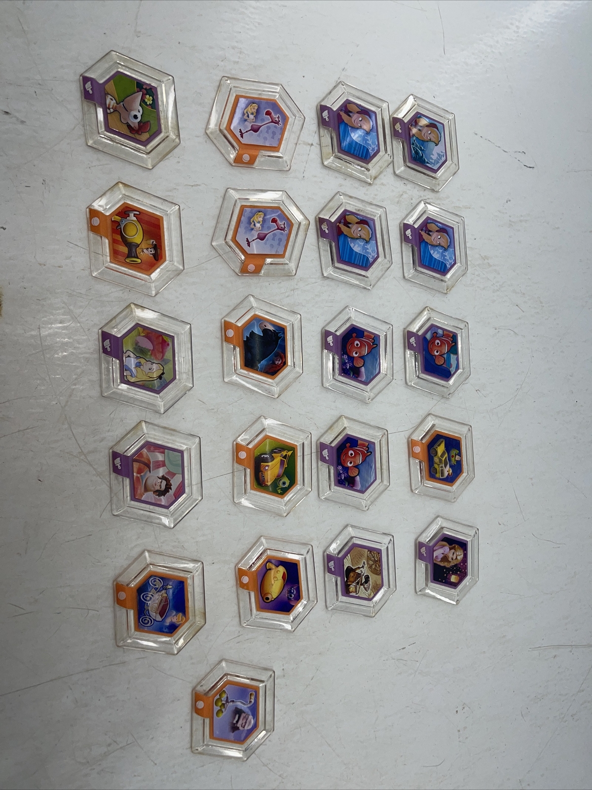 Lot Of 21 Disney Infinity power disc