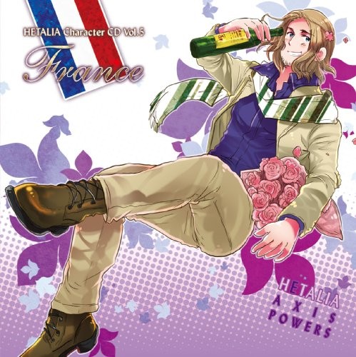 Hetalia Axis Powers Character CD Vol.5 France CD OST Anime